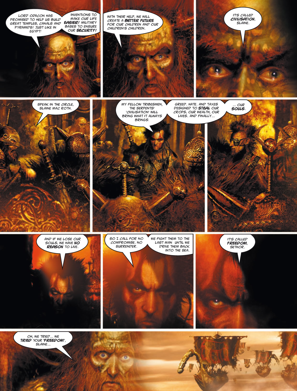 Read online Sláine comic -  Issue # TPB 10 - 93