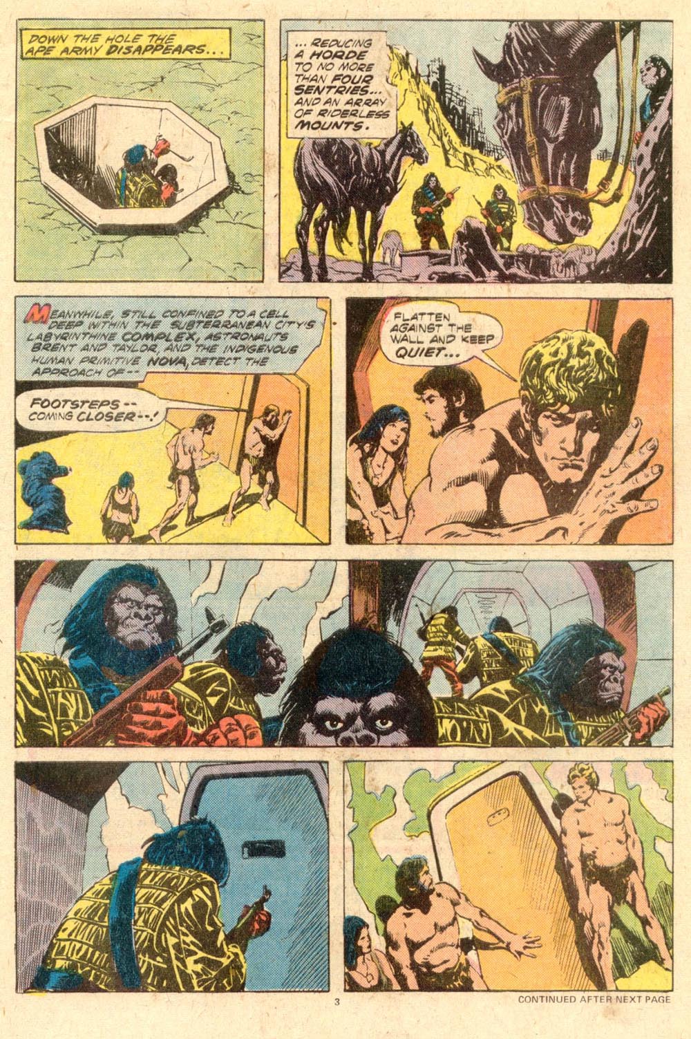 Read online Adventures on the Planet of the Apes comic -  Issue #11 - 4