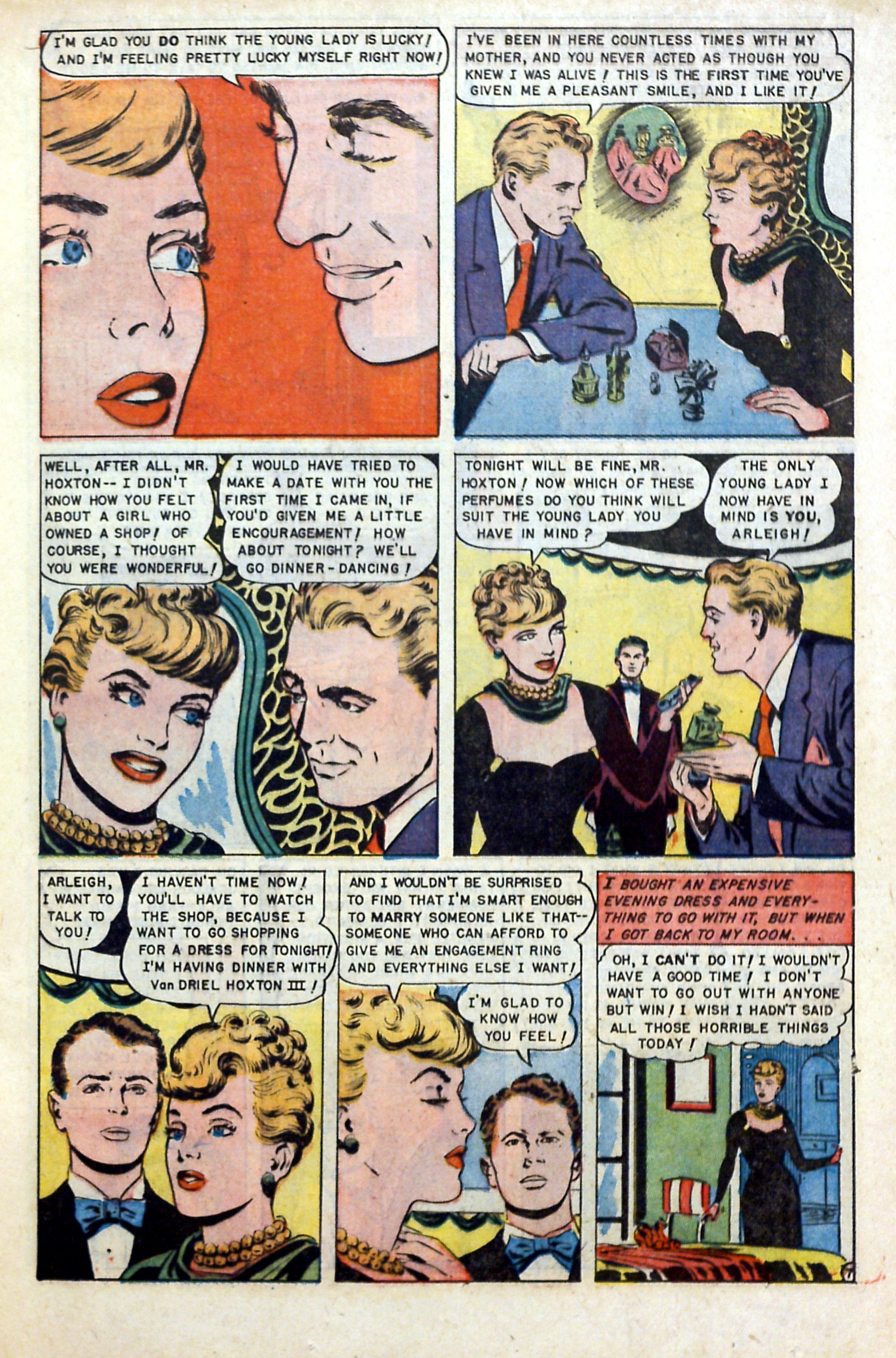Read online Glamorous Romances comic -  Issue #62 - 17