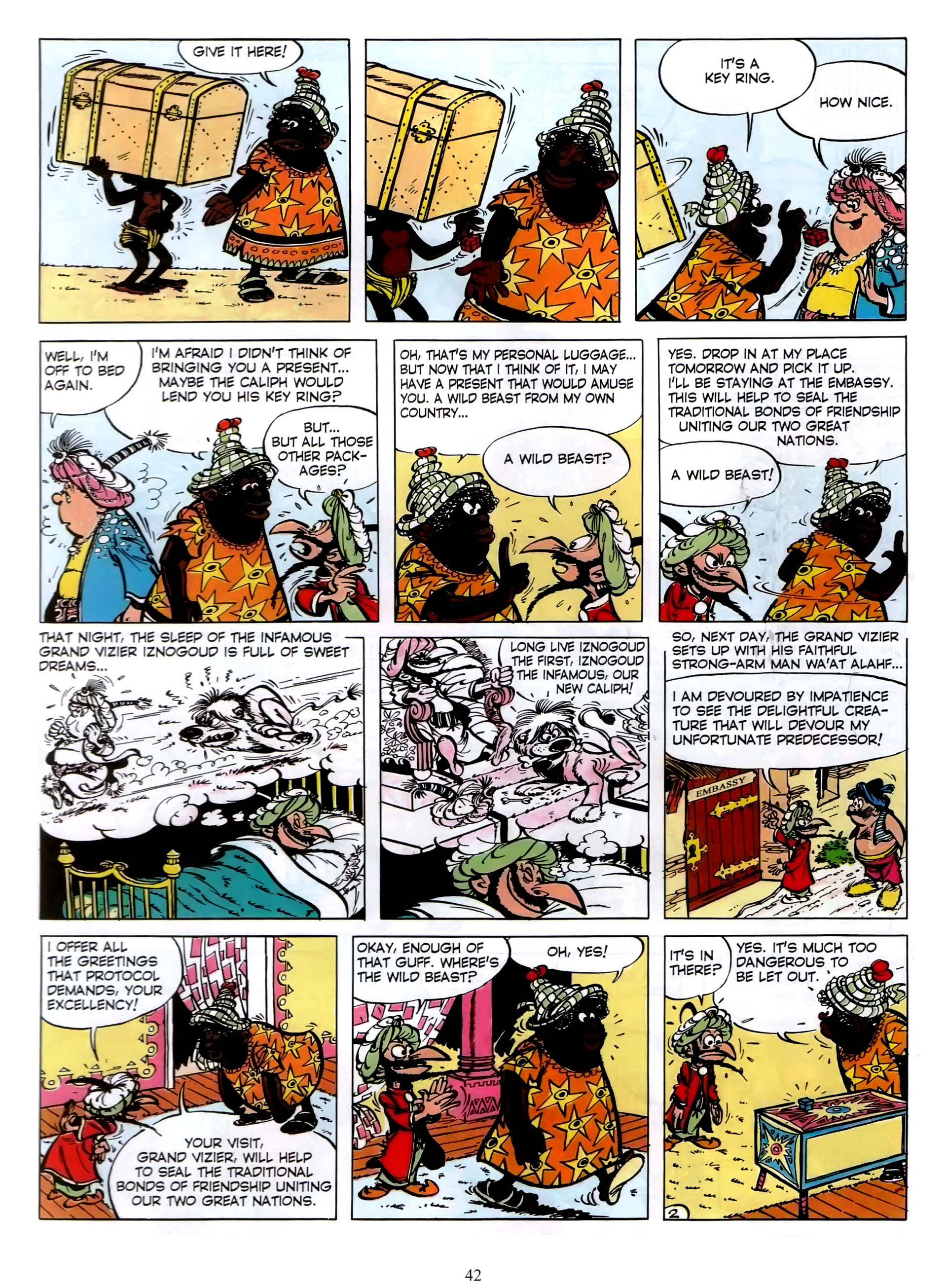 Read online Iznogoud comic -  Issue #5 - 40