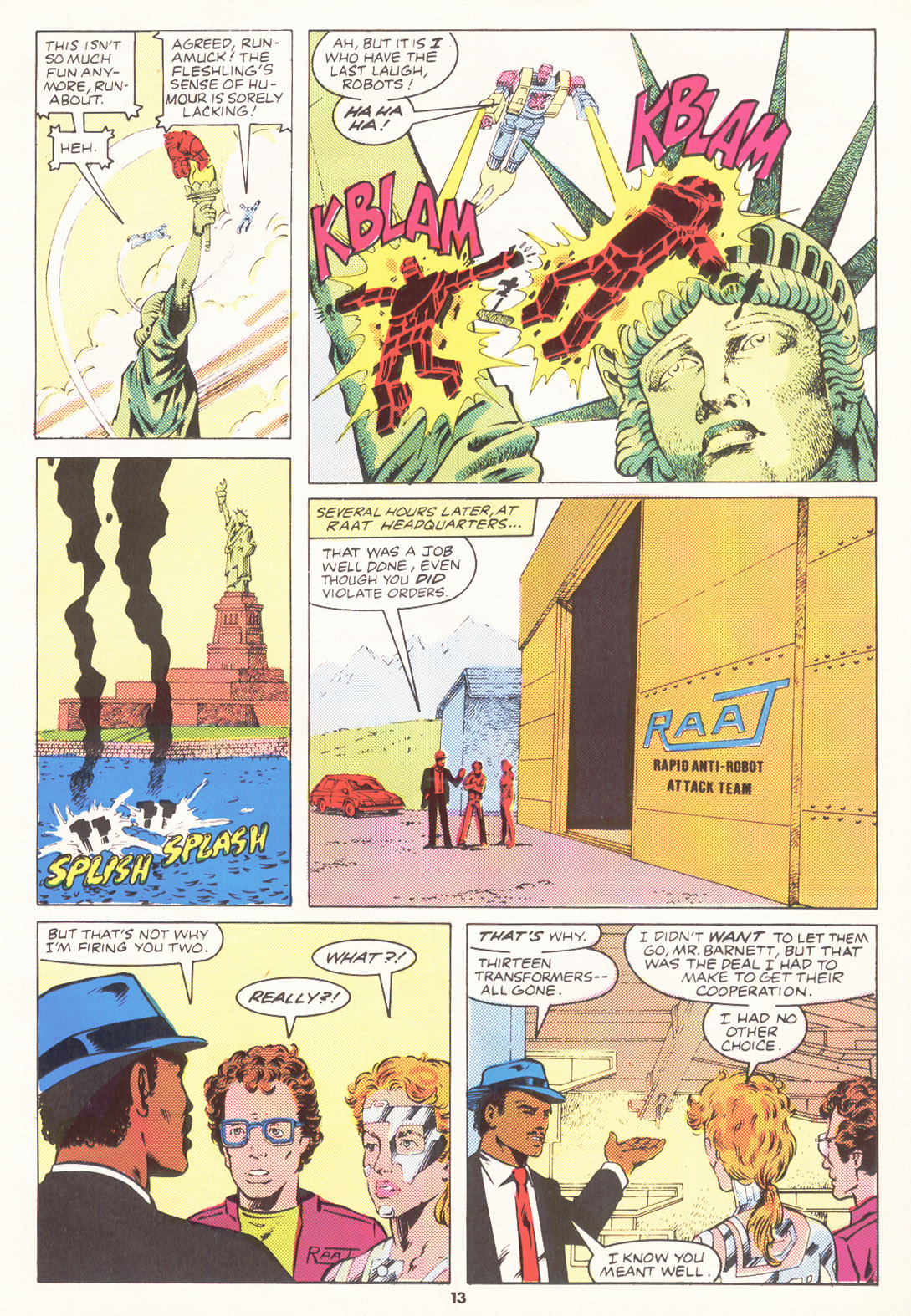 Read online The Transformers (UK) comic -  Issue #95 - 12