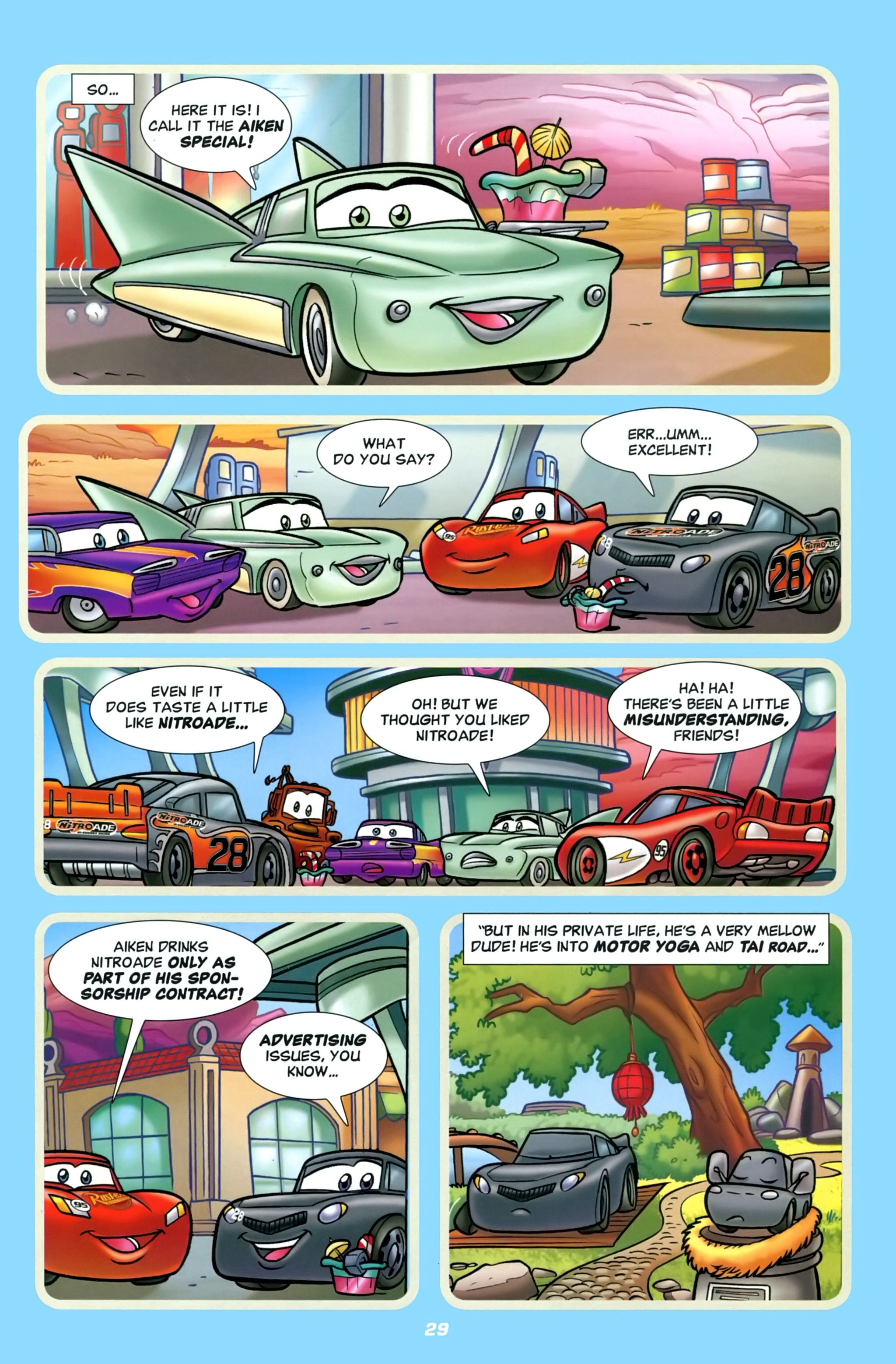Read online Disney Pixar Cars comic -  Issue # Full - 29
