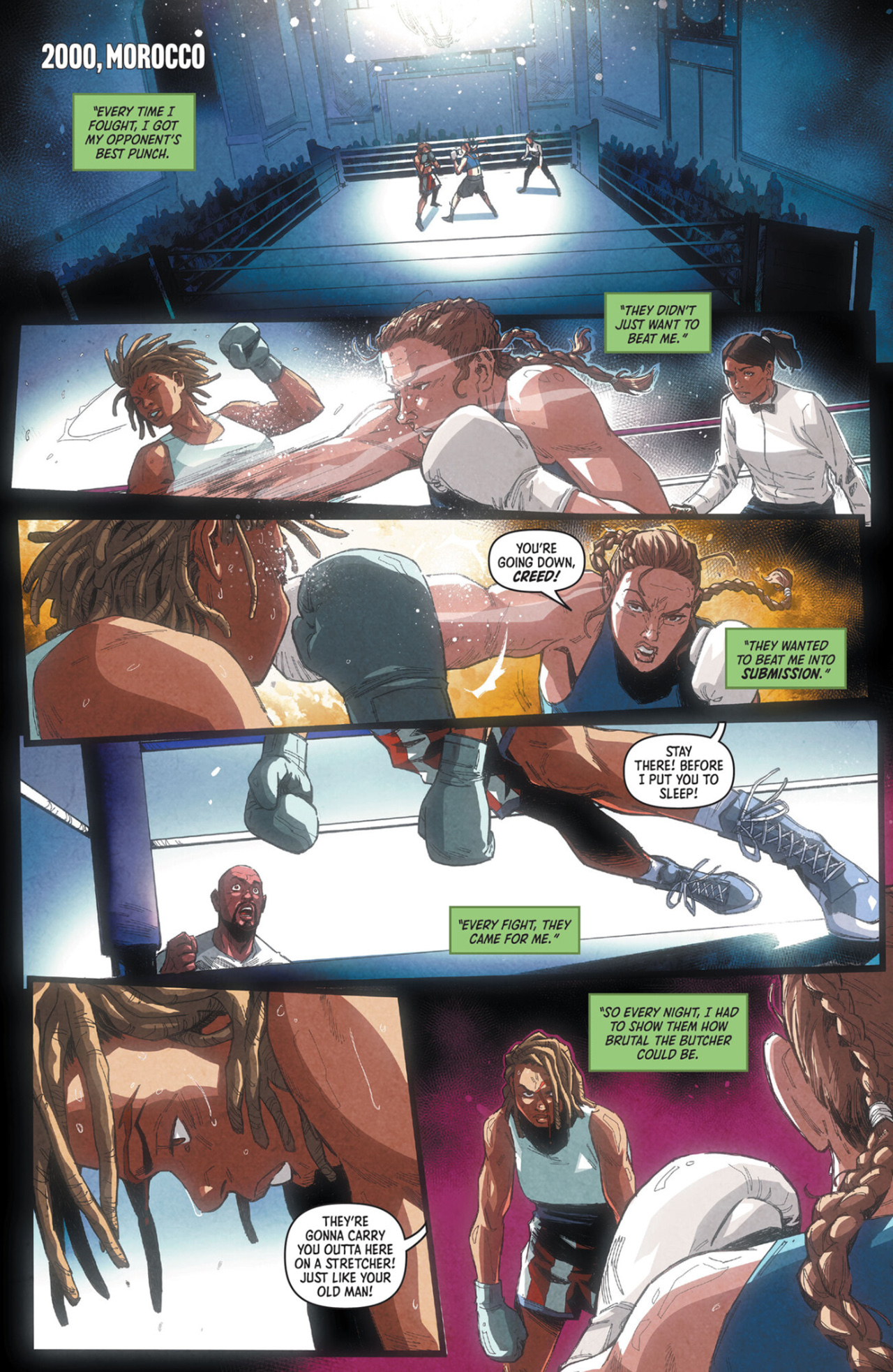 Read online Creed: The Next Round comic -  Issue #2 - 7