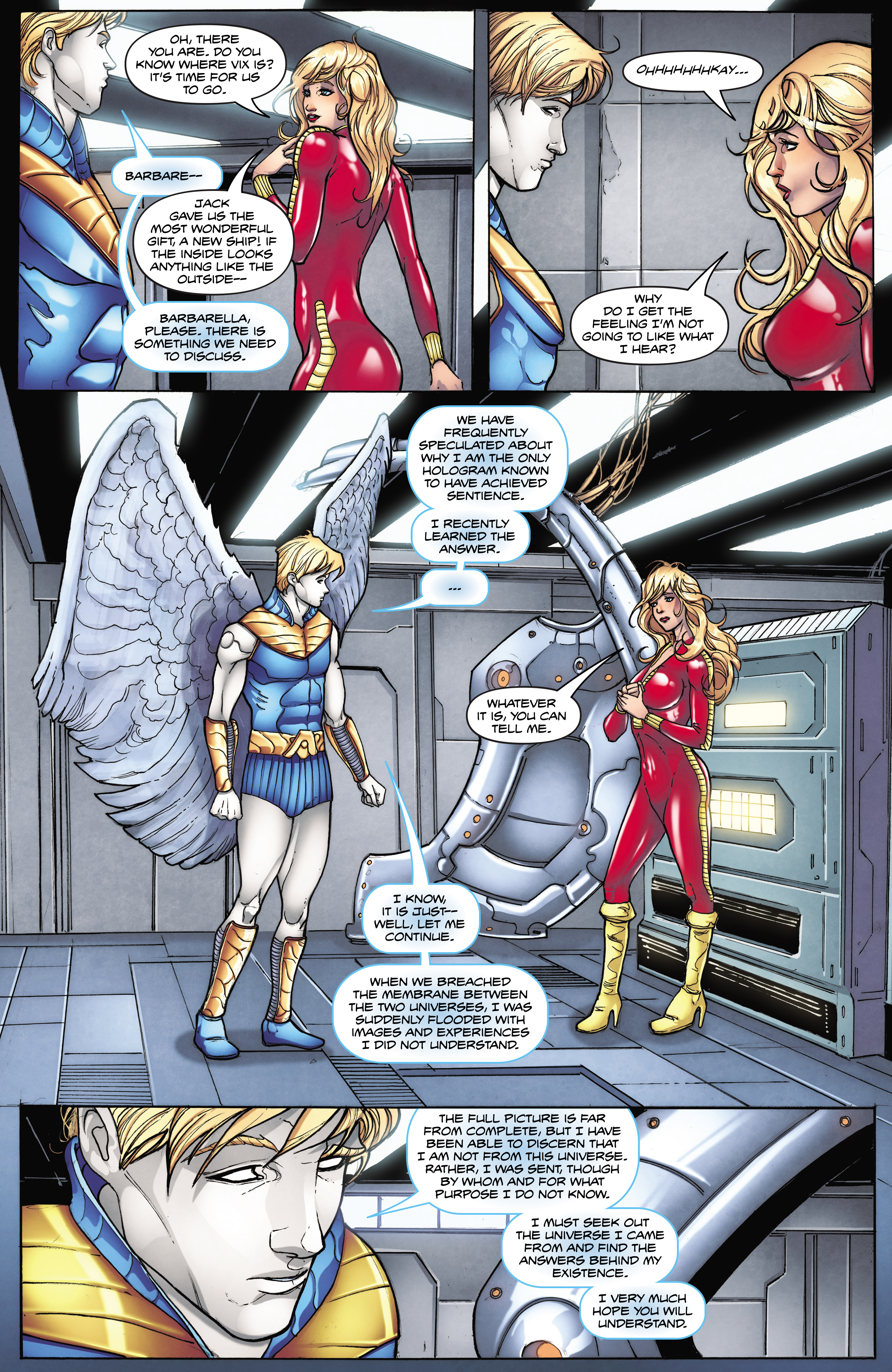Read online Barbarella: The Center Cannot Hold comic -  Issue #5 - 23