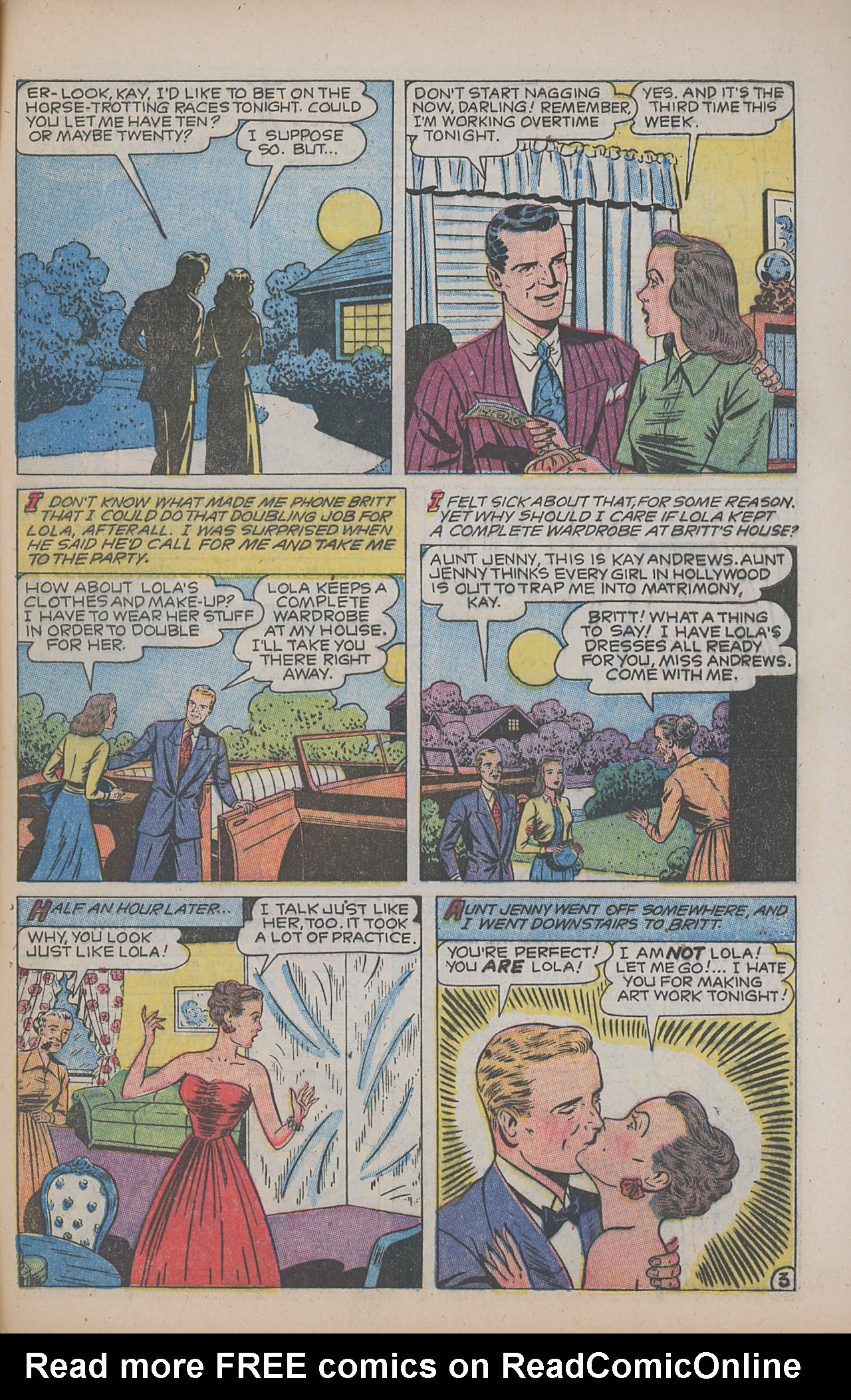 Read online Glamorous Romances comic -  Issue #75 - 29