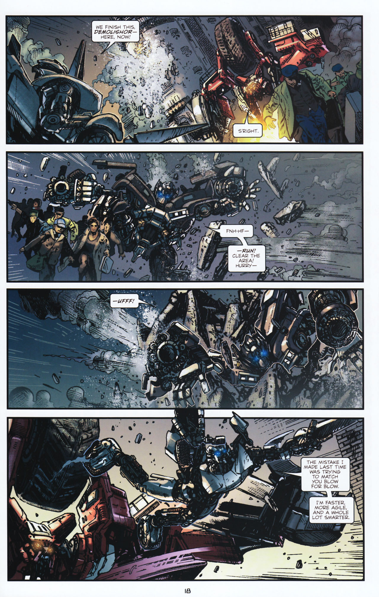 Read online Transformers: Tales of The Fallen comic -  Issue #2 - 19