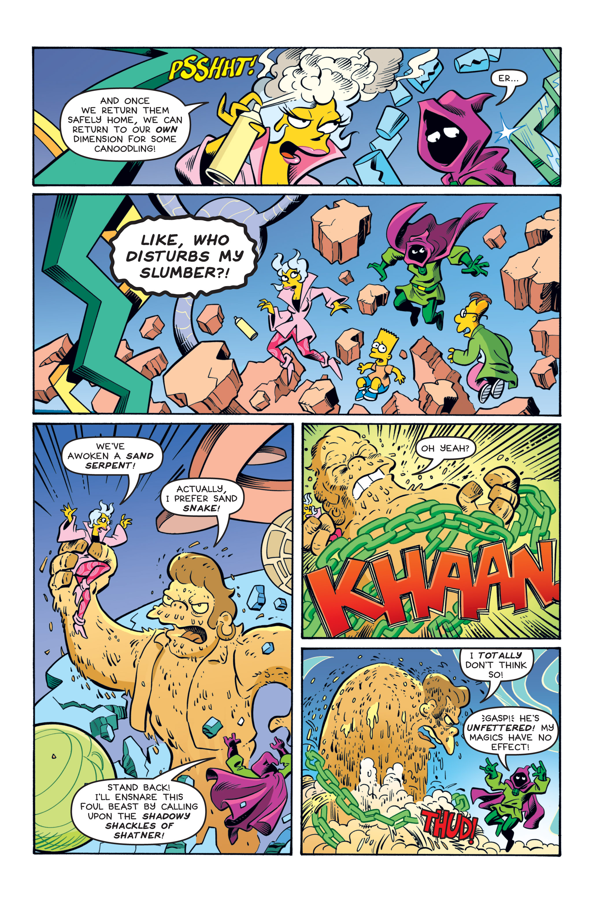 Read online Bongo Comics Free-For-All! comic -  Issue #2014 - 26