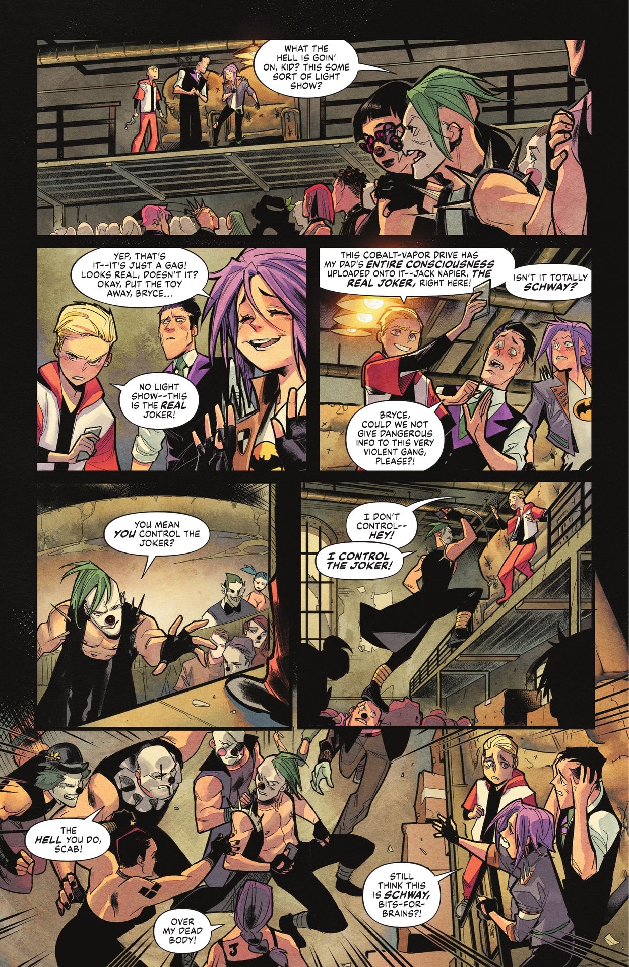 Read online Batman: White Knight Presents - Generation Joker comic -  Issue #3 - 7