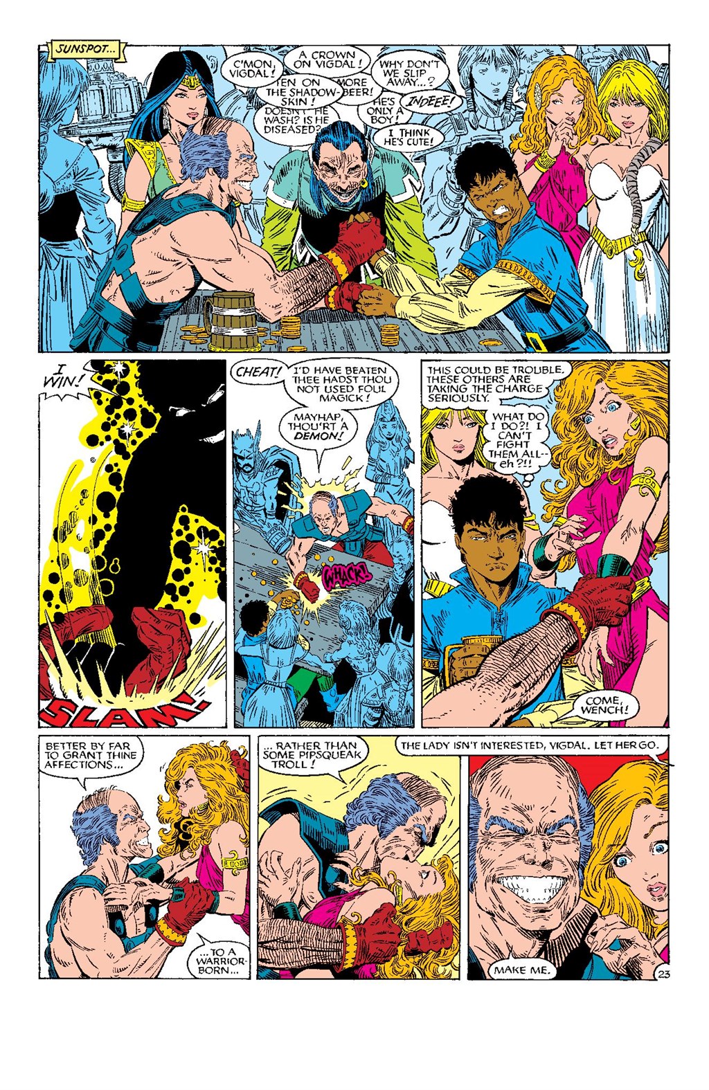 Read online New Mutants Epic Collection comic -  Issue # TPB Asgardian Wars (Part 1) - 98