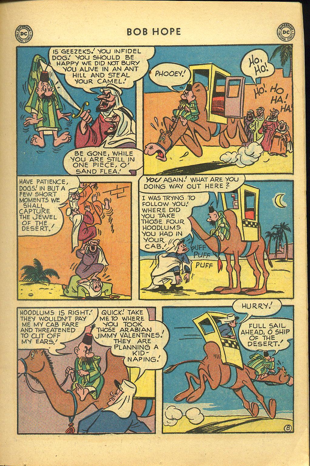 Read online The Adventures of Bob Hope comic -  Issue #10 - 21