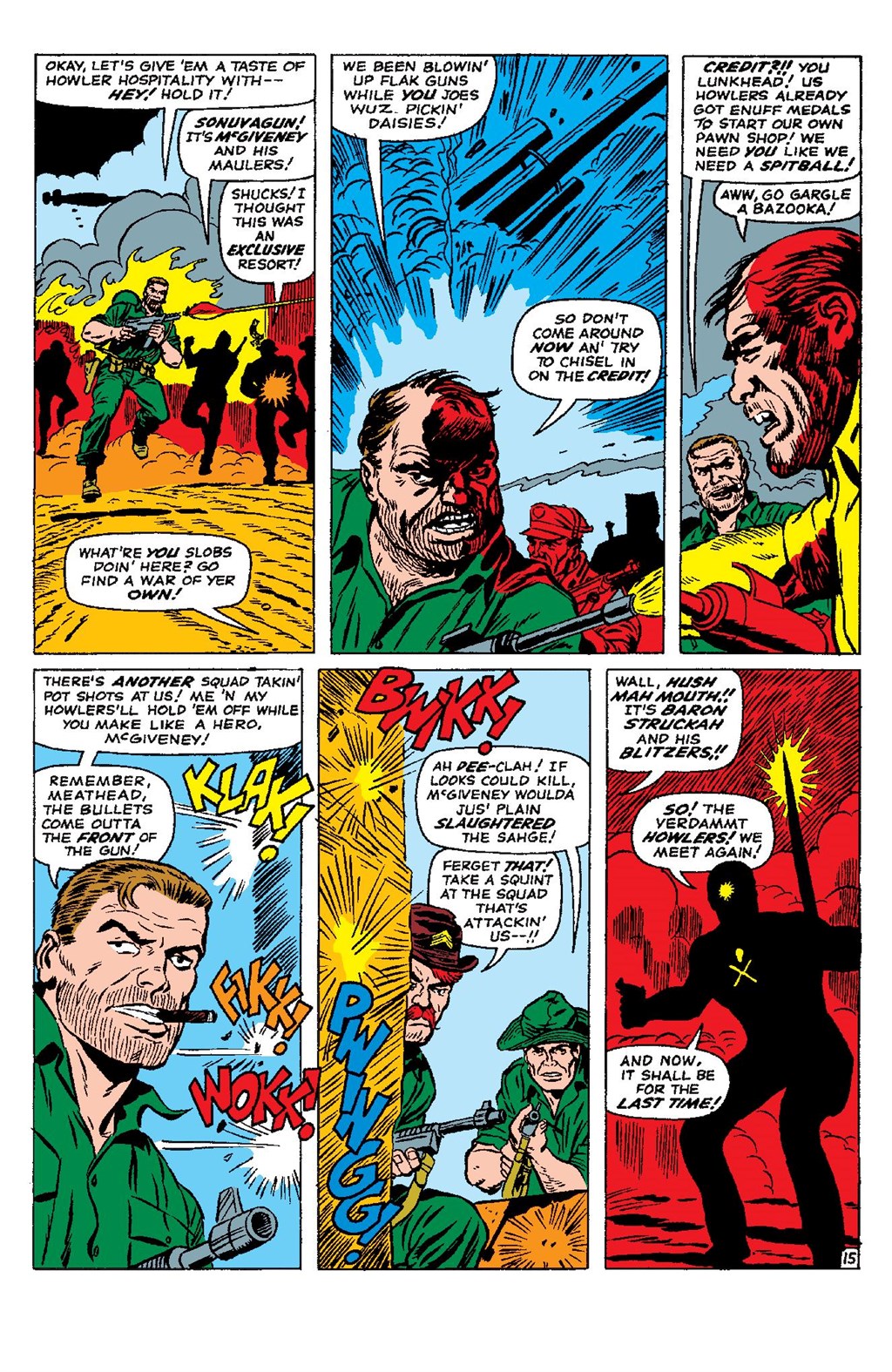 Read online Sgt. Fury Epic Collection: The Howling Commandos comic -  Issue #Sgt. Fury Epic Collection Berlin Breakout (Part 1) - 62