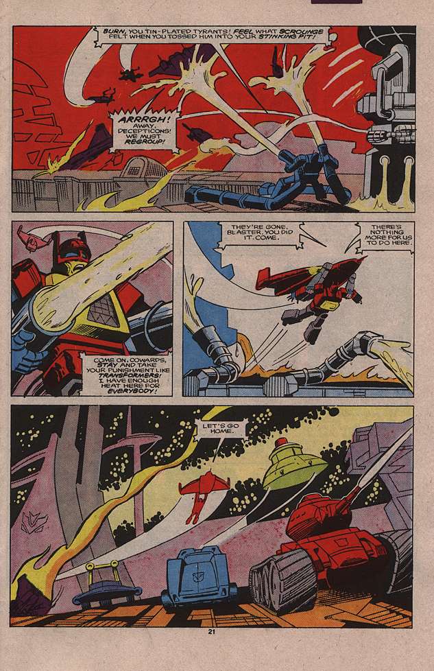 Read online The Transformers (UK) comic -  Issue #67 - 11