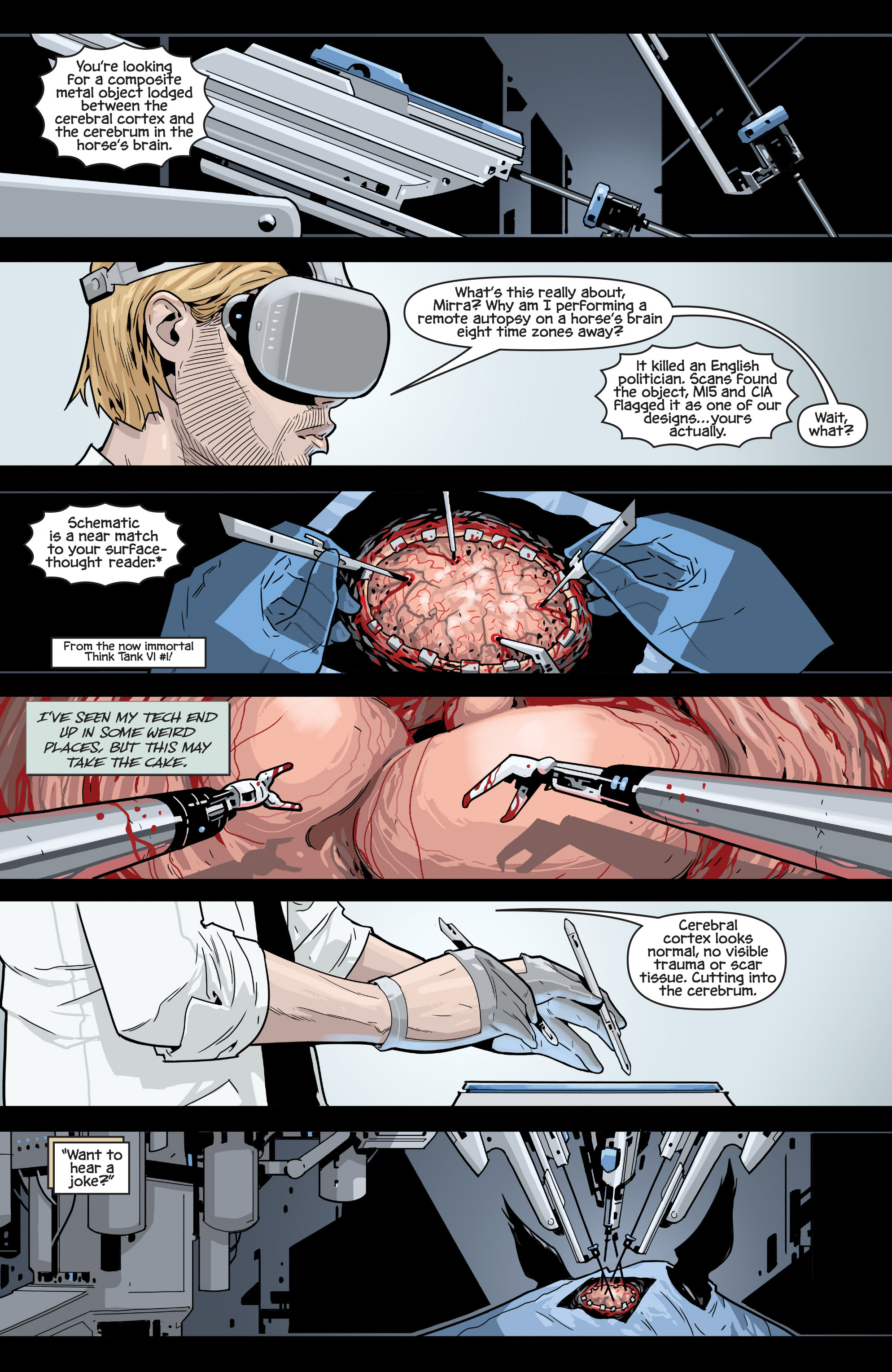 Read online Think Tank, Vol. 5 comic -  Issue #1 - 15