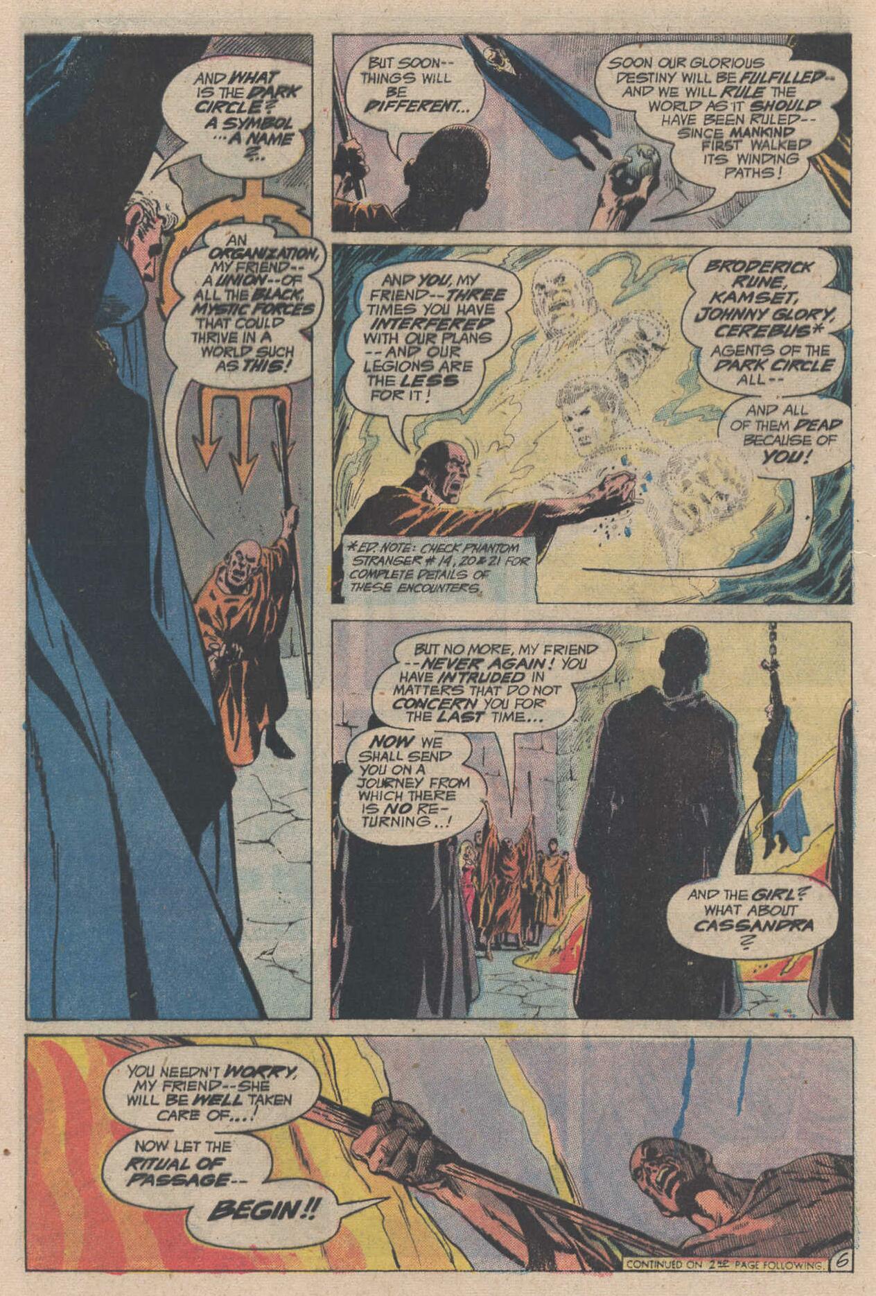 Read online The Phantom Stranger (1969) comic -  Issue #22 - 8