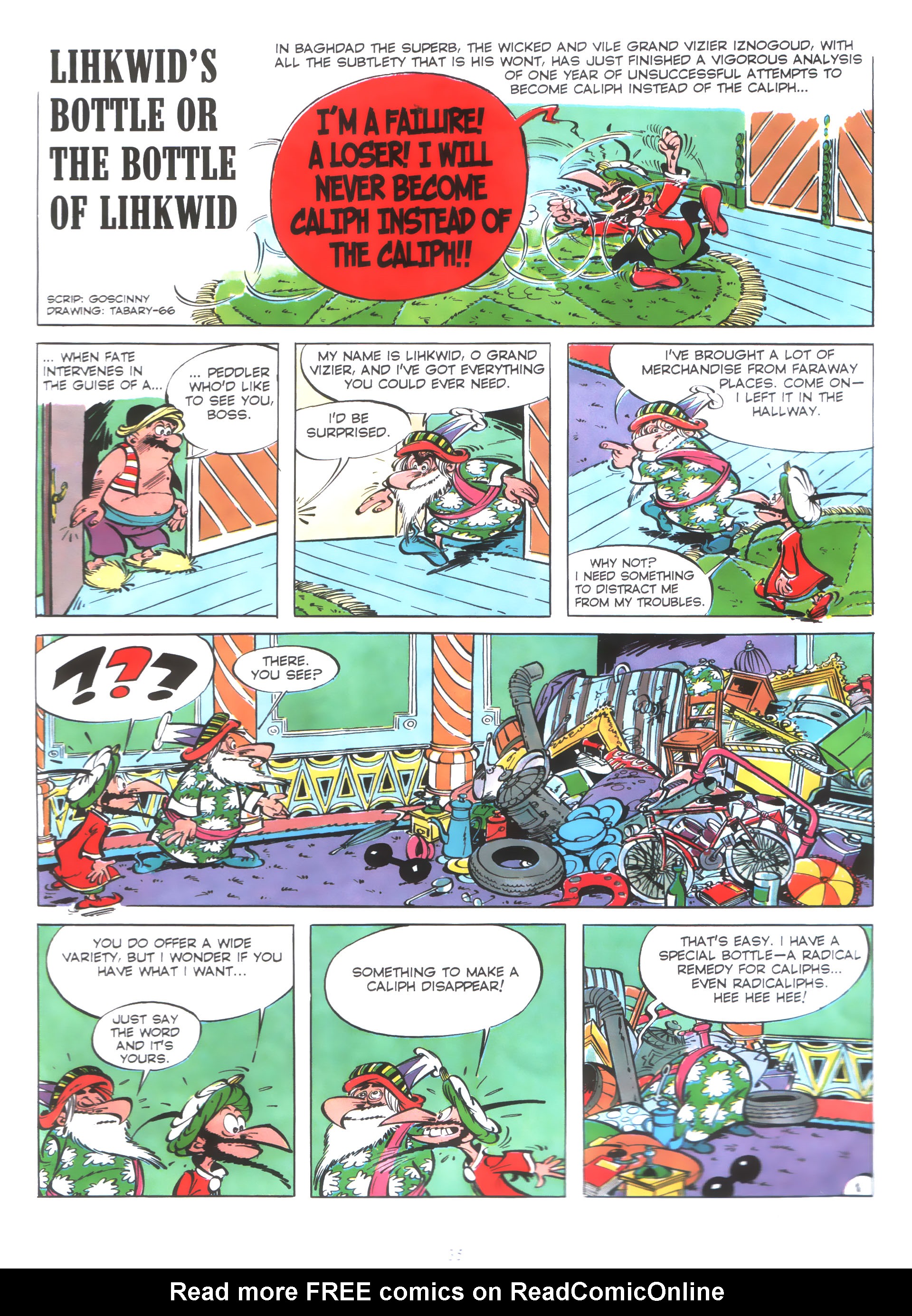 Read online Iznogoud comic -  Issue #2 - 33