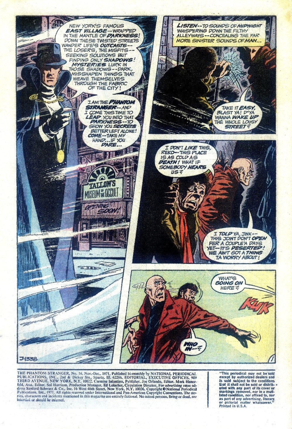 Read online The Phantom Stranger (1969) comic -  Issue #16 - 3