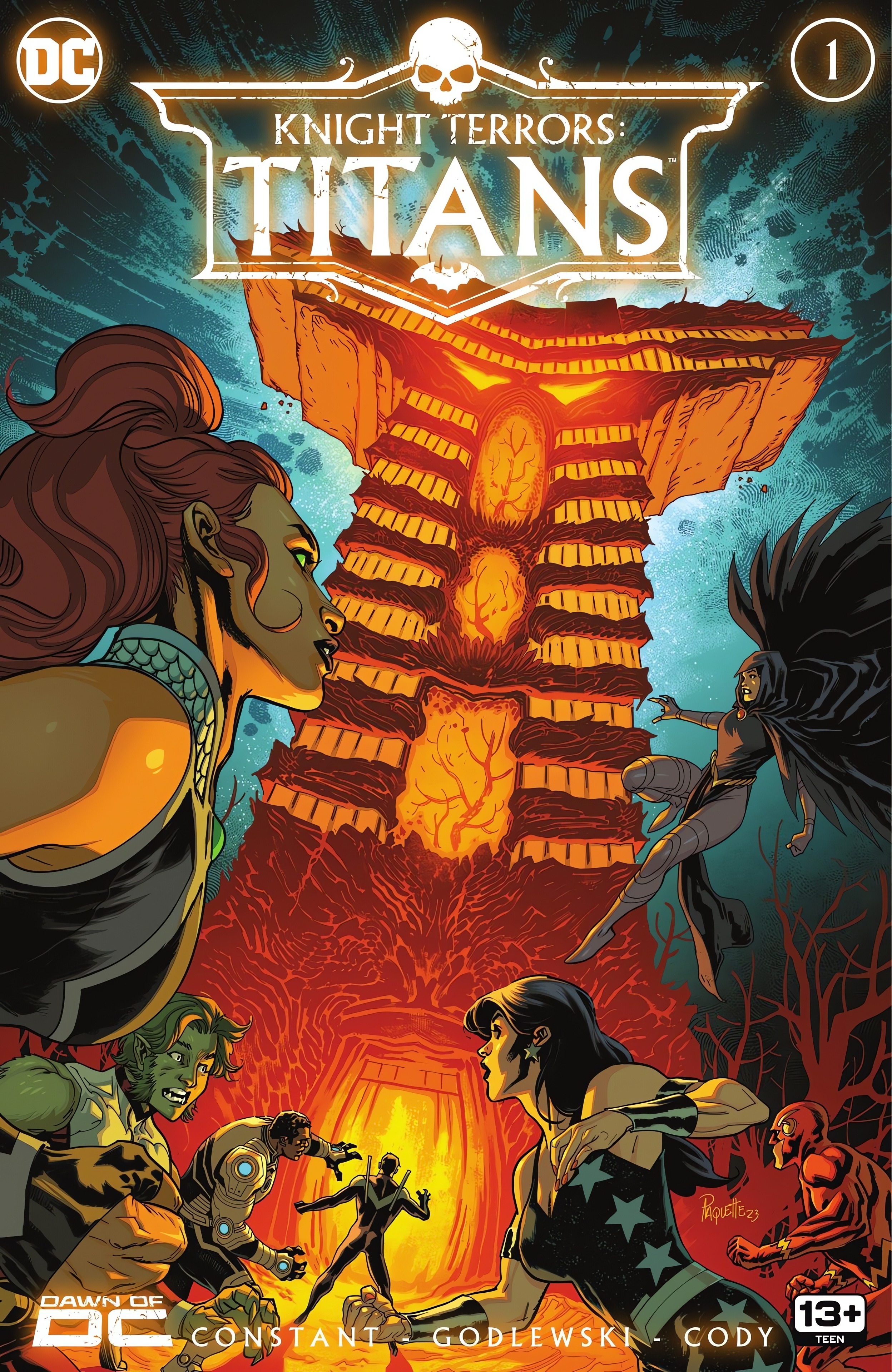 Read online Knight Terrors: Titans comic -  Issue #1 - 1