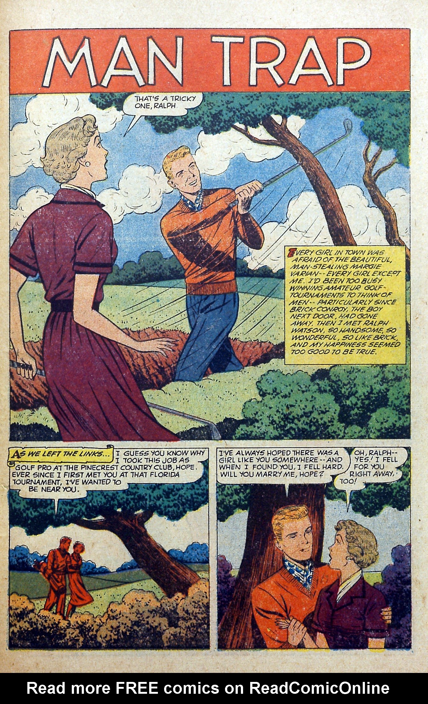 Read online Glamorous Romances comic -  Issue #81 - 27