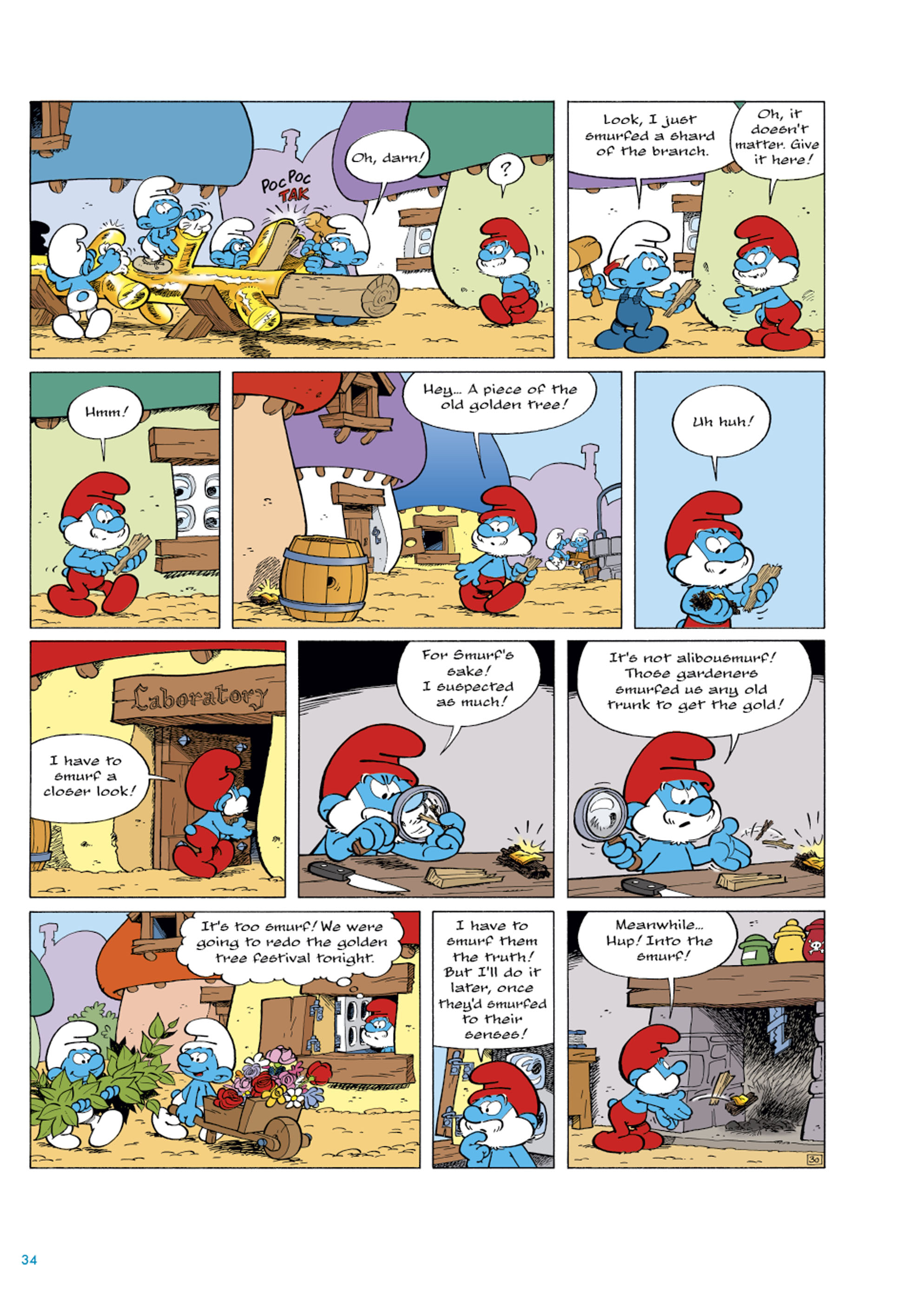 Read online The Smurfs Tales comic -  Issue # TPB 5 (Part 1) - 35