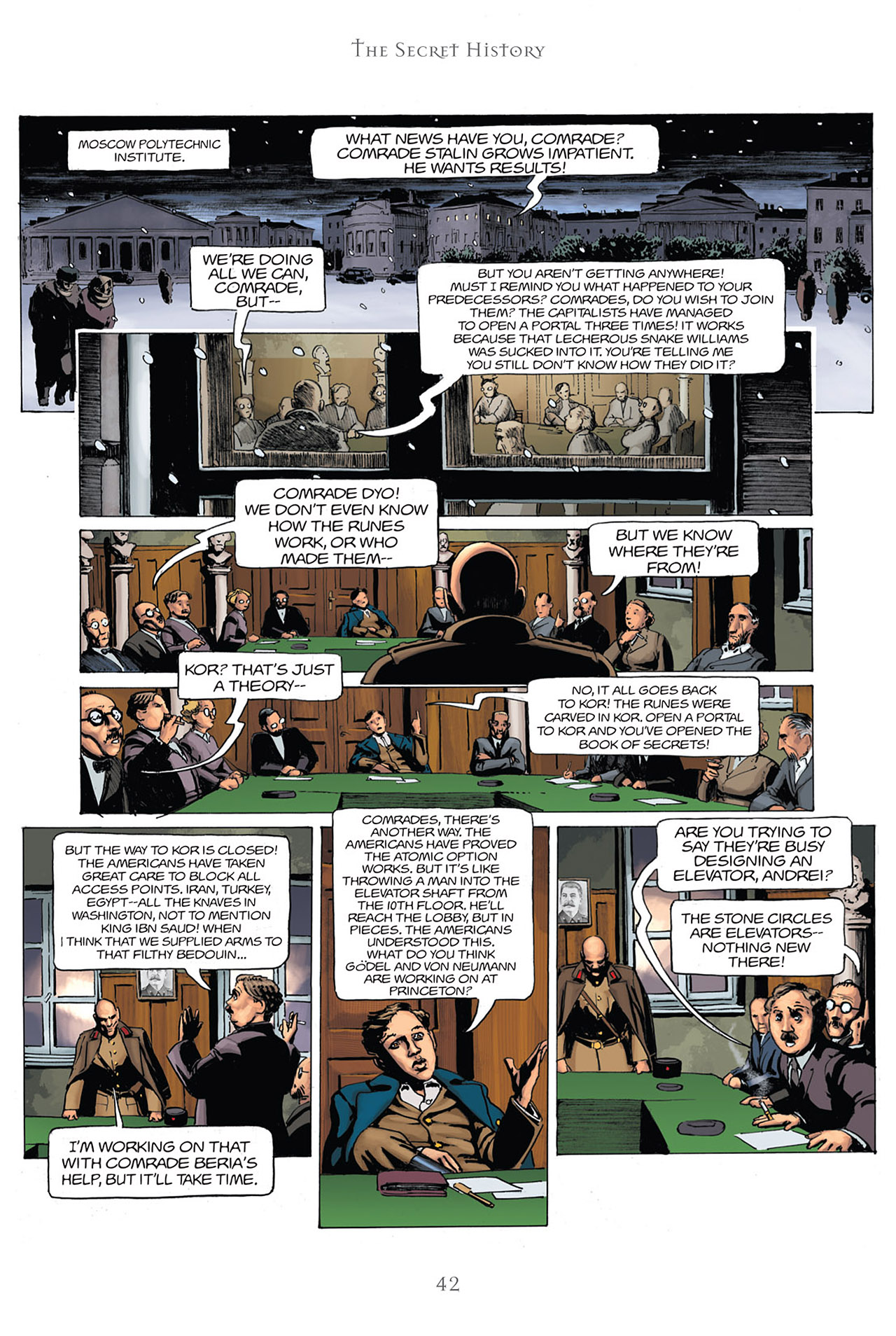 Read online The Secret History comic -  Issue #15 - 43