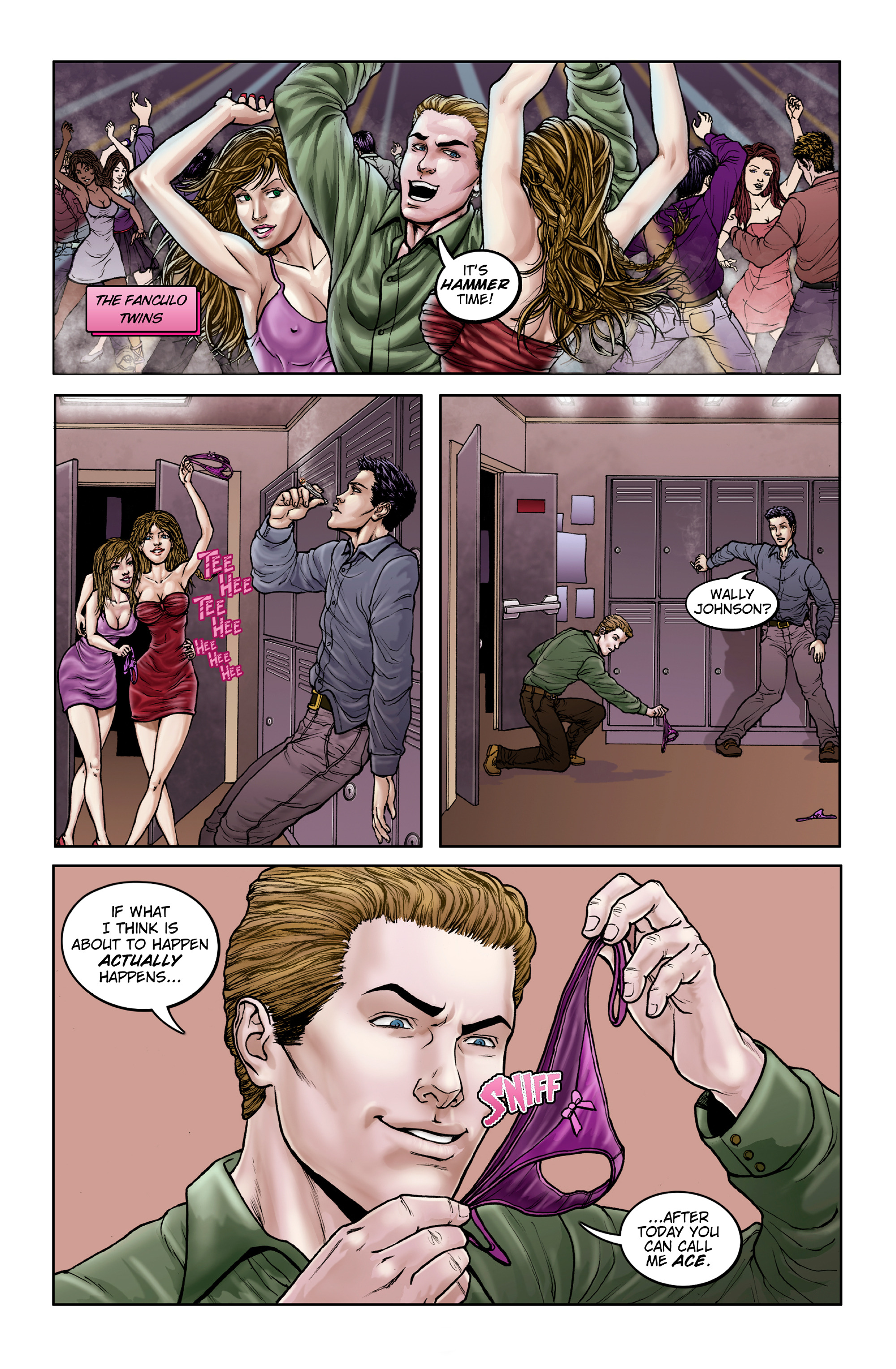 Read online Lesbian Zombies from Outer Space comic -  Issue #2 - 15