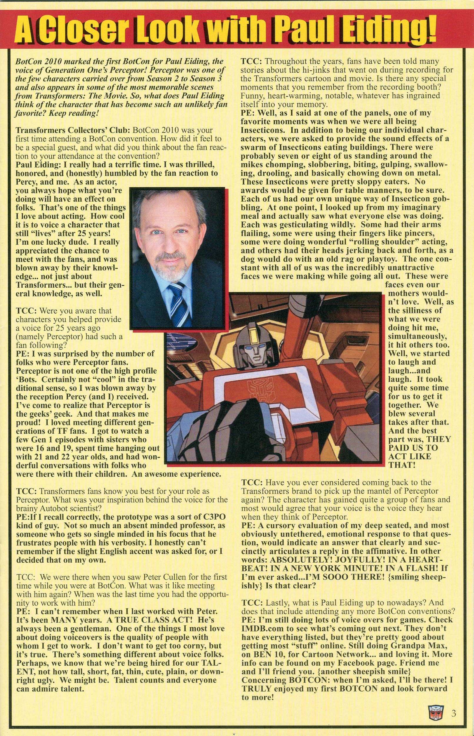 Read online Transformers: Collectors' Club comic -  Issue #36 - 3