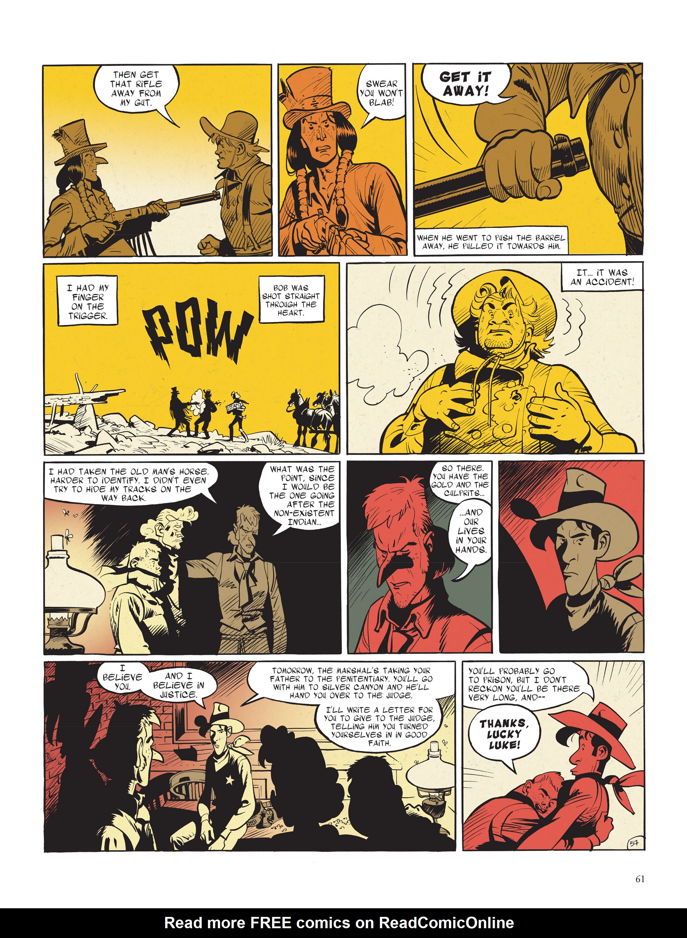 Read online The Man Who Shot Lucky Luke comic -  Issue # Full - 63