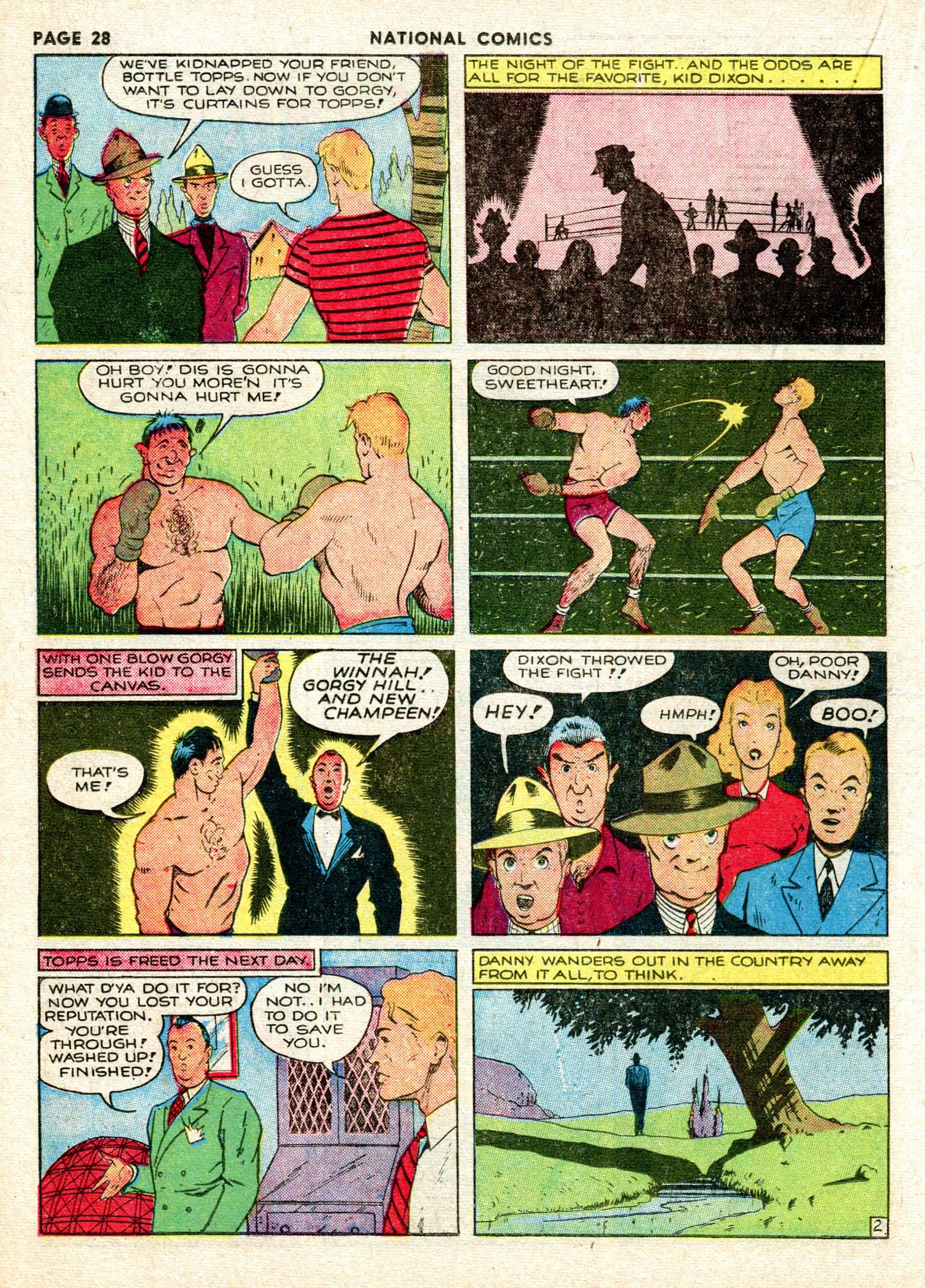 Read online National Comics comic -  Issue #8 - 30