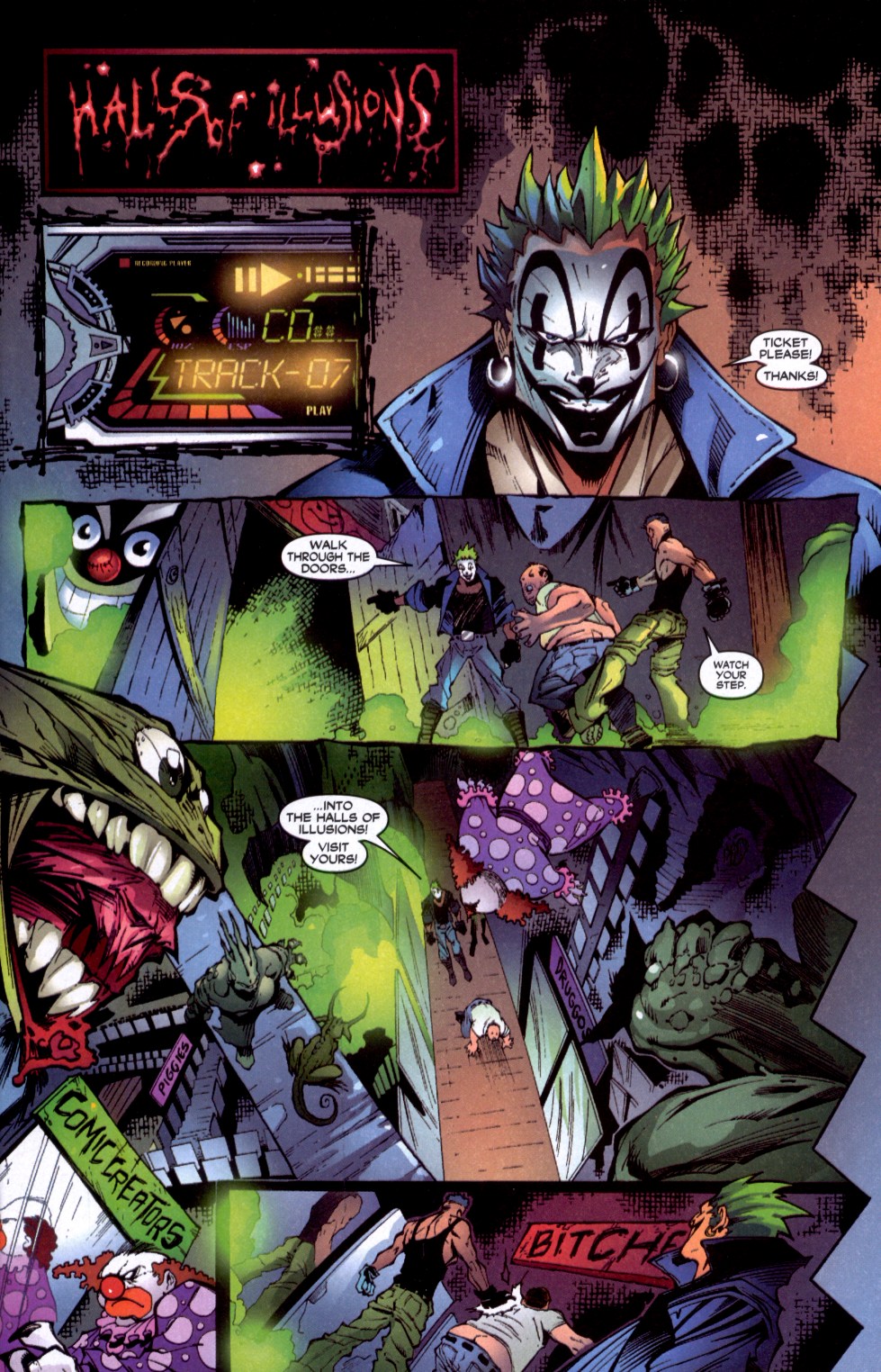 Read online Insane Clown Posse: Halls of Illusion comic -  Issue # Full - 3