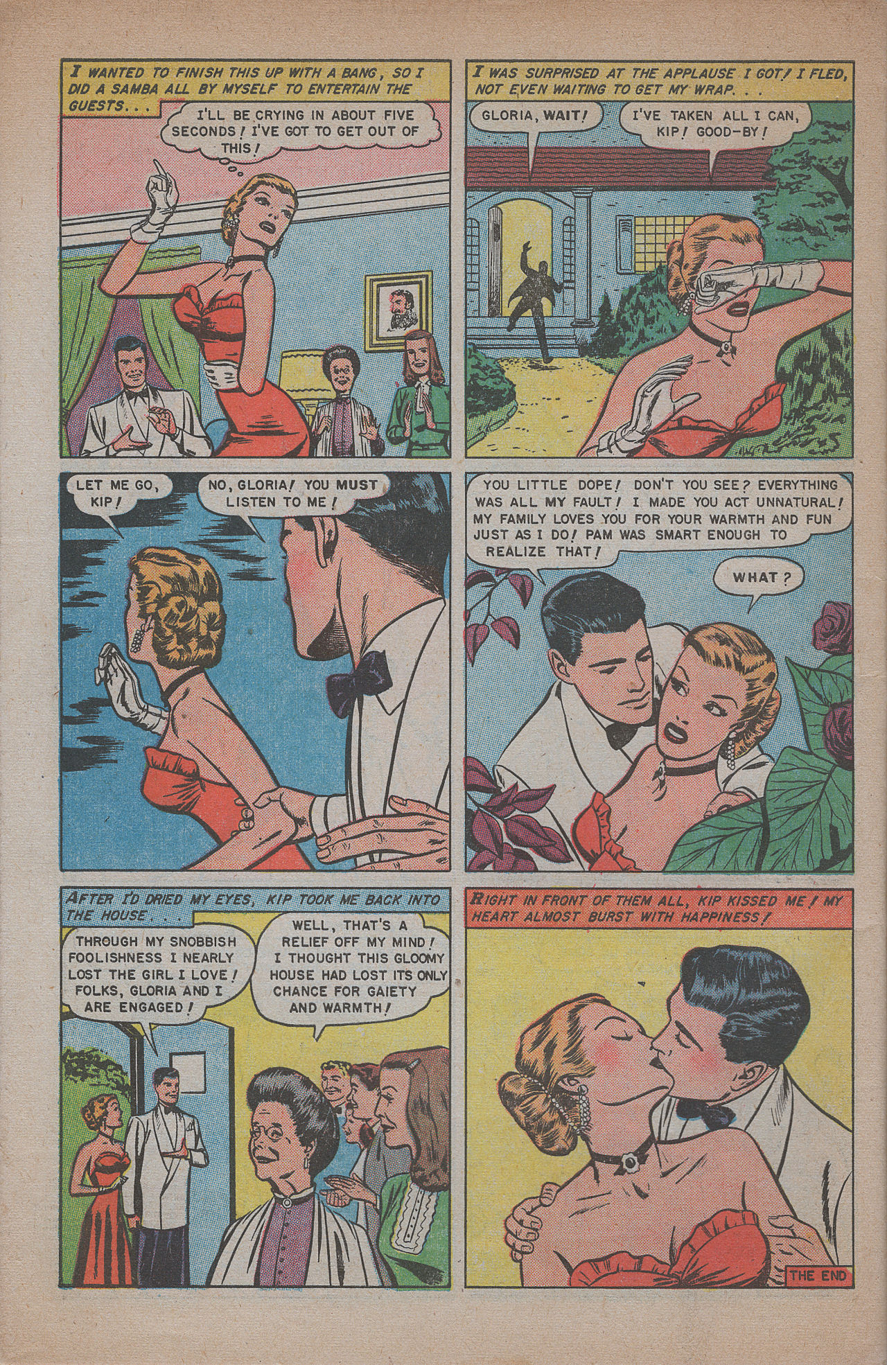 Read online Glamorous Romances comic -  Issue #54 - 34