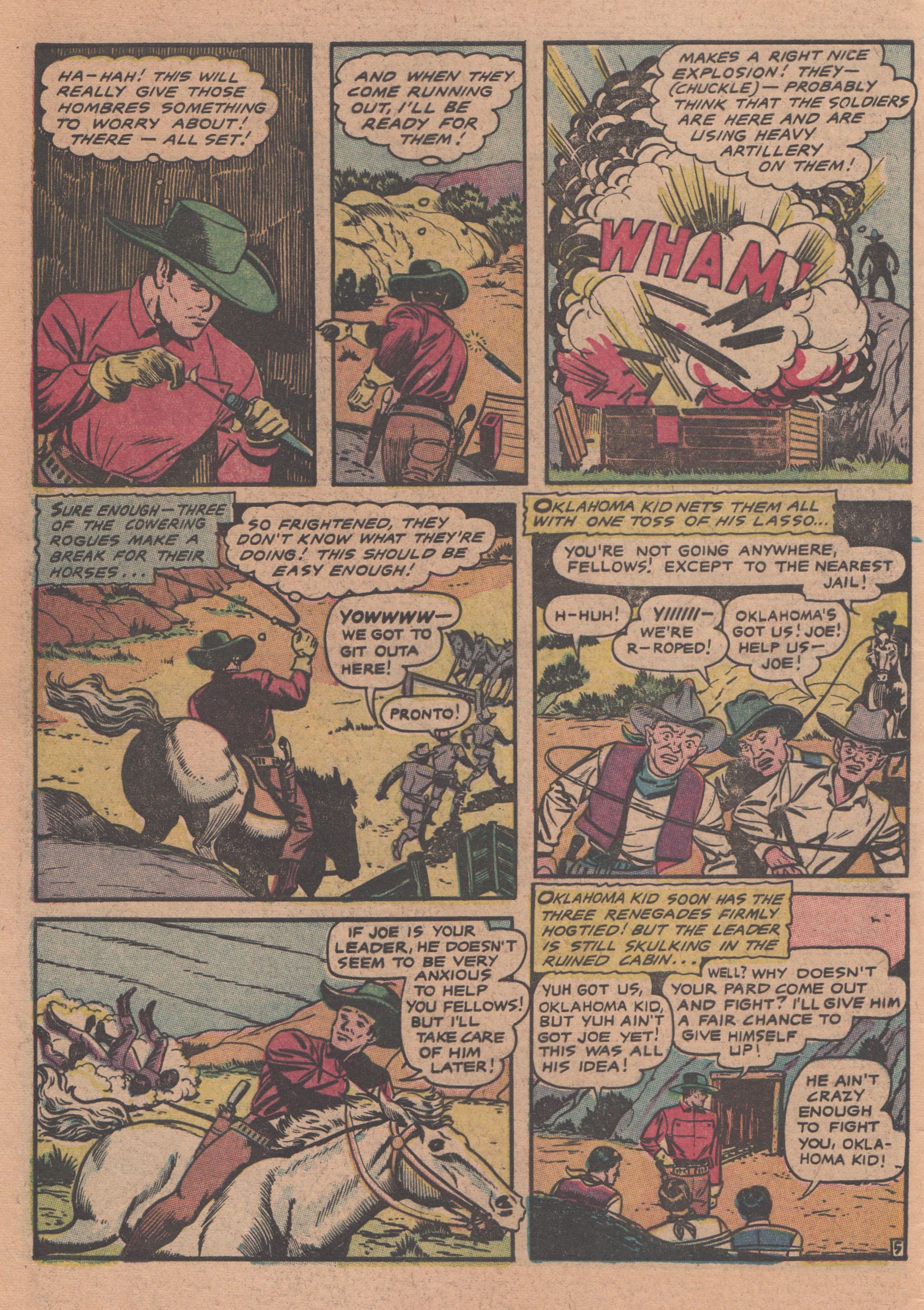 Read online Oklahoma Kid comic -  Issue #2 - 9