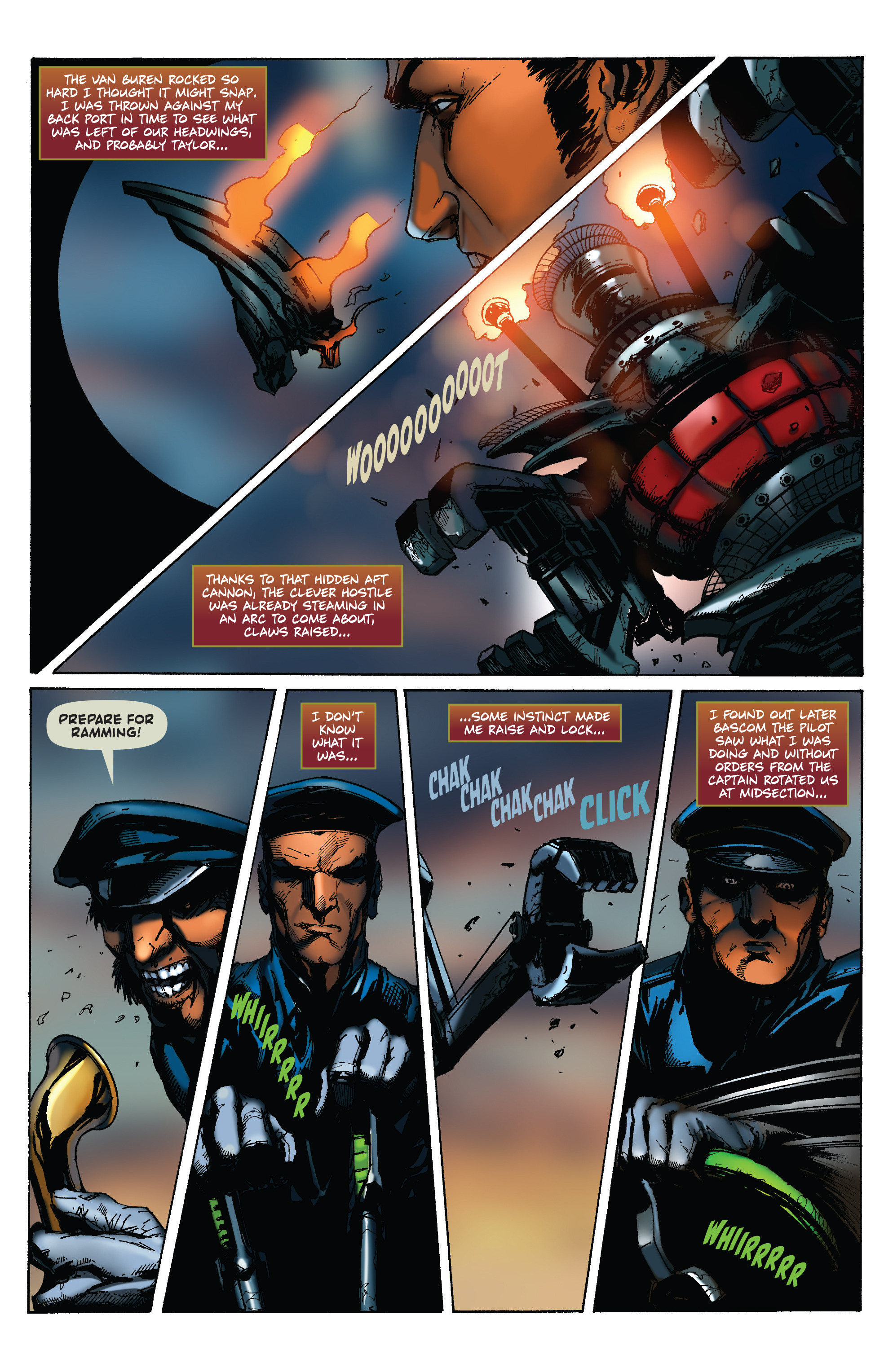 Read online Larry Blamire’s Steam Wars comic -  Issue #1 - 25