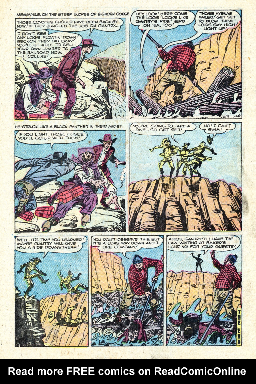 Read online Two Gun Western comic -  Issue #5 - 22