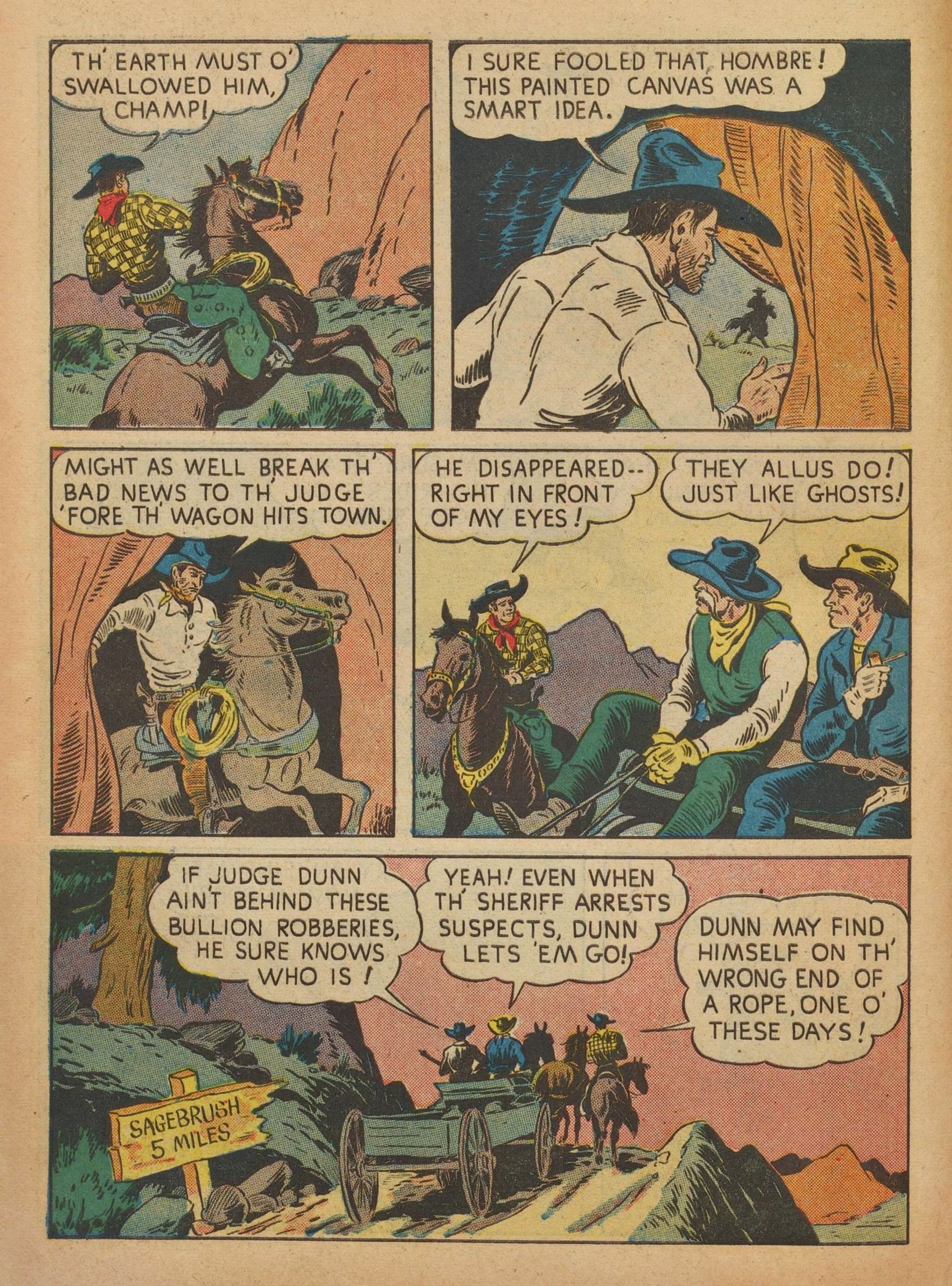 Read online Gene Autry Comics comic -  Issue #8 - 18