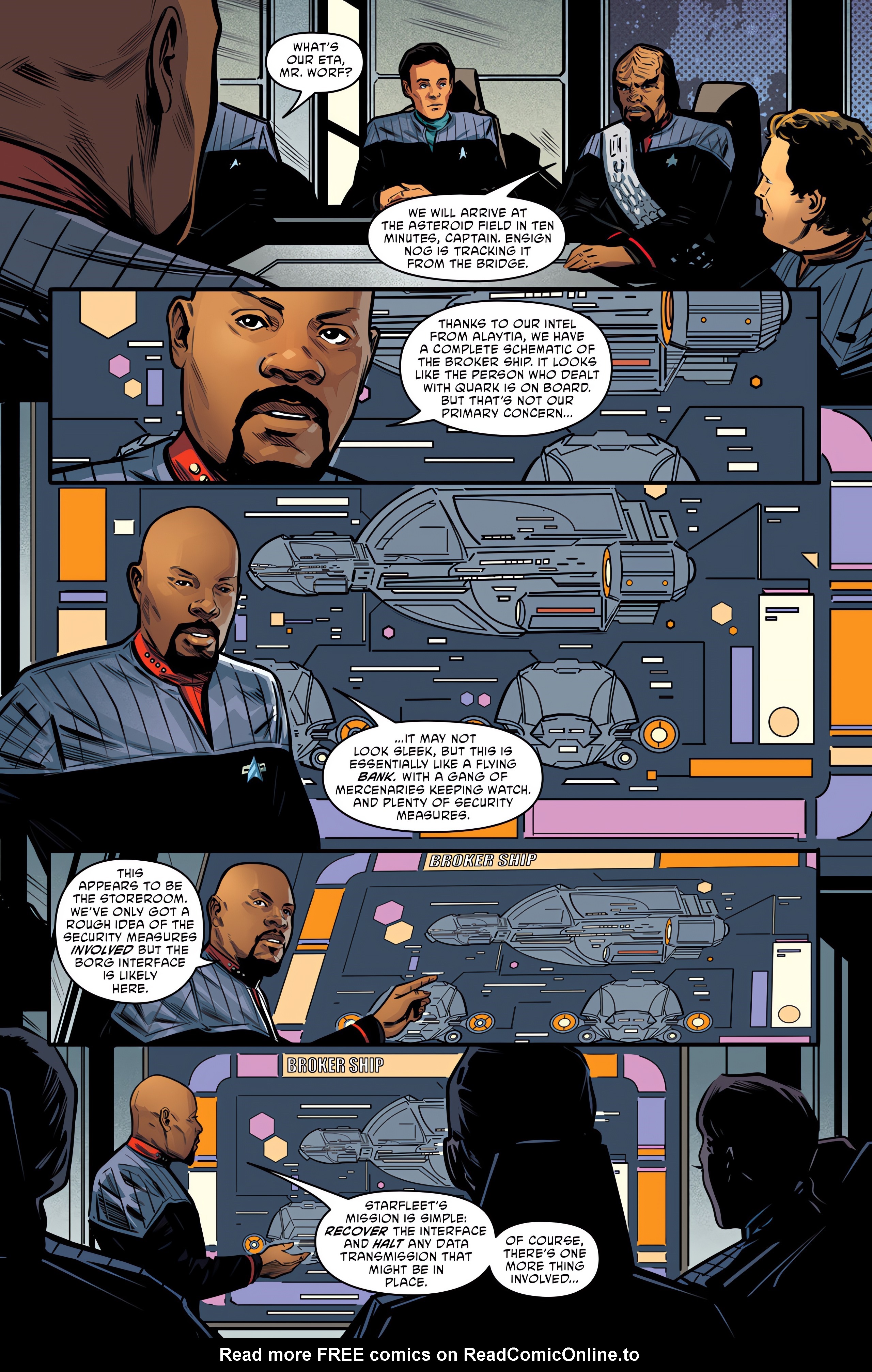 Read online Star Trek: Deep Space Nine - The Dog of War comic -  Issue #4 - 4