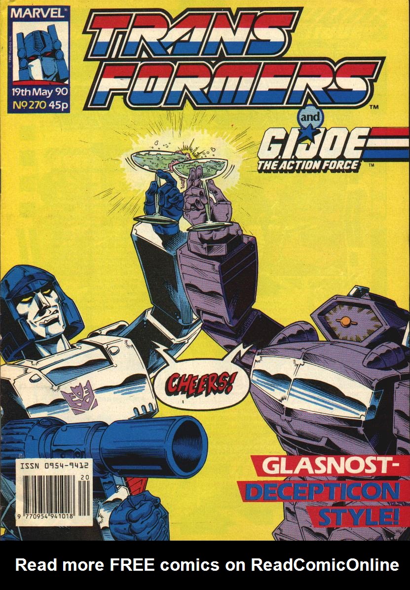 Read online The Transformers (UK) comic -  Issue #270 - 1