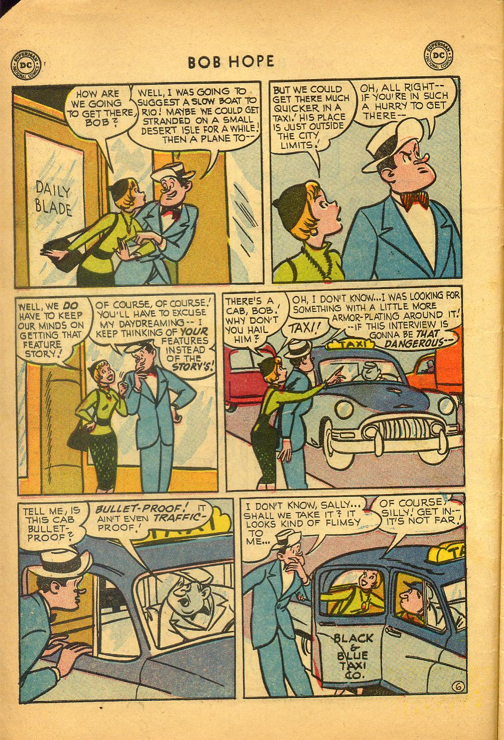 Read online The Adventures of Bob Hope comic -  Issue #28 - 8