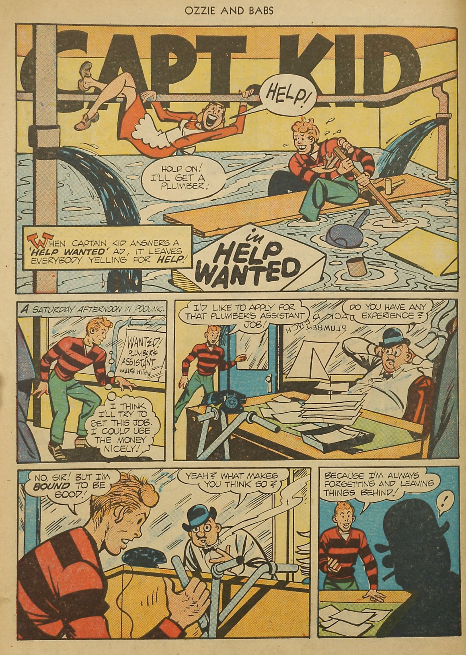 Read online Ozzie And Babs comic -  Issue #9 - 22