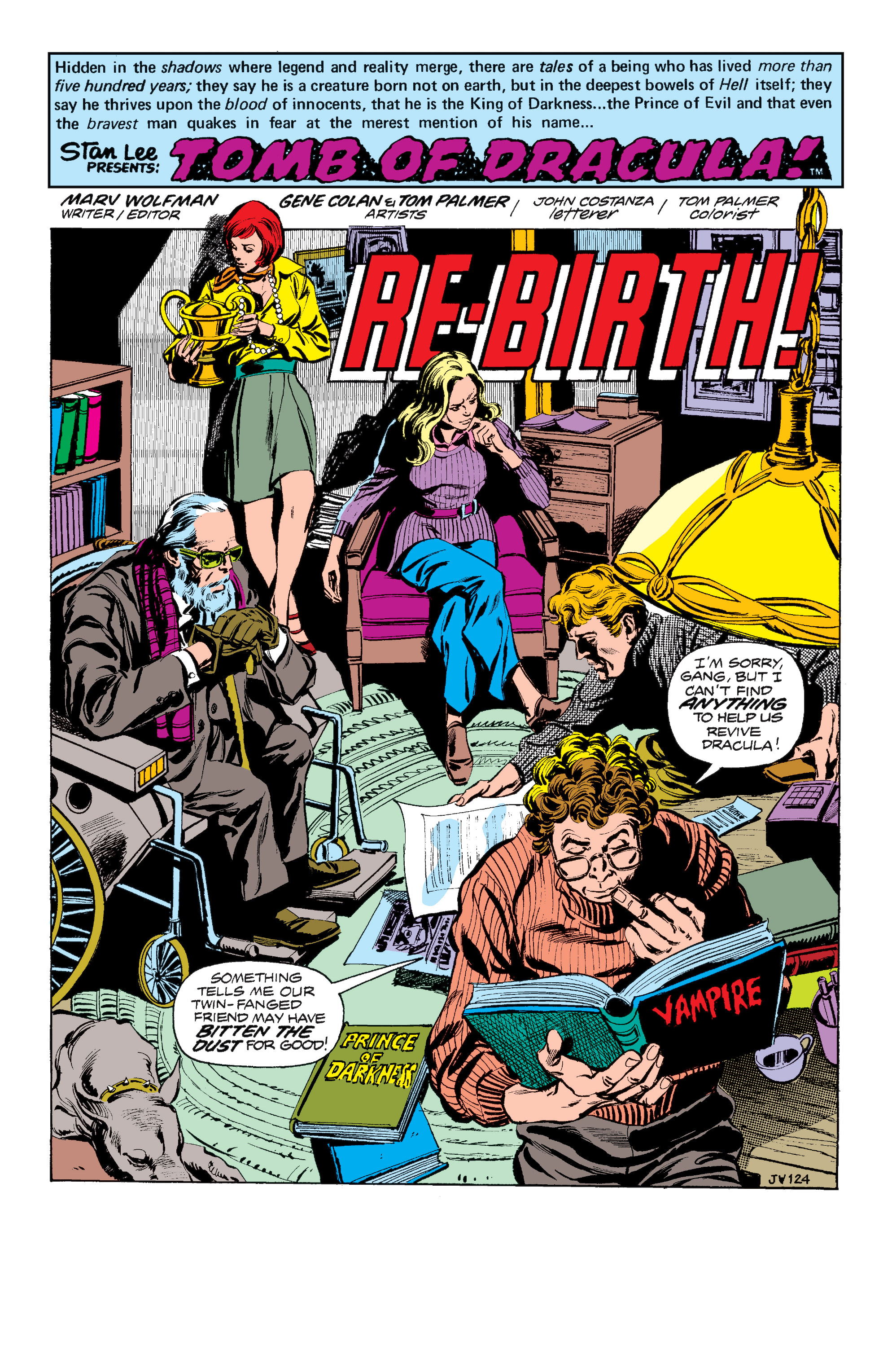 Read online Tomb of Dracula (1972) comic -  Issue # _The Complete Collection 4 (Part 3) - 6