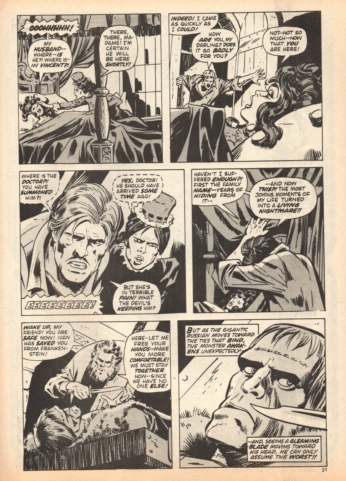 Read online Dracula Lives (1974) comic -  Issue #20 - 21