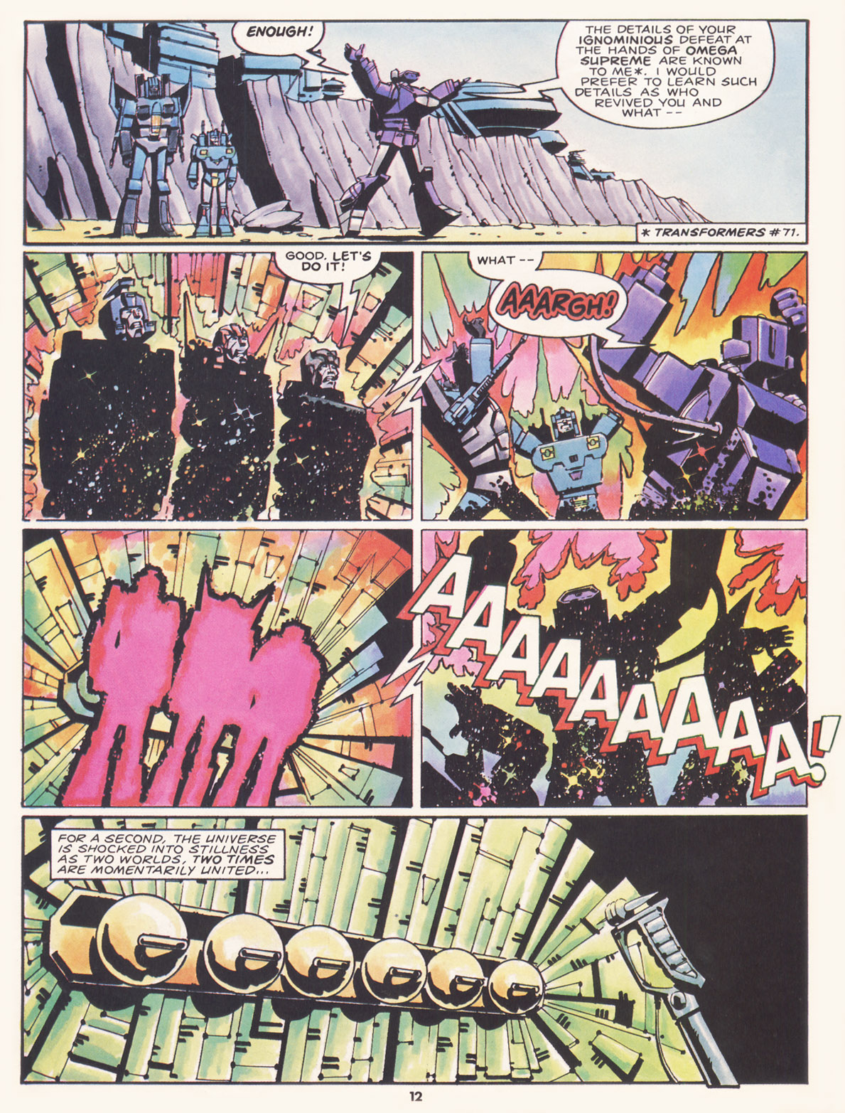 Read online The Transformers (UK) comic -  Issue #84 - 12