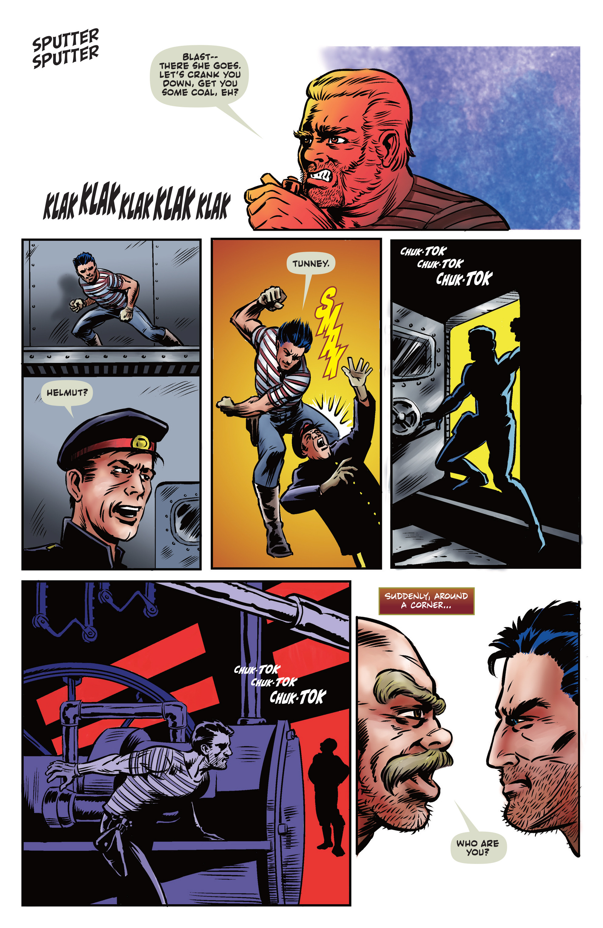 Read online Larry Blamire’s Steam Wars comic -  Issue #2 - 22