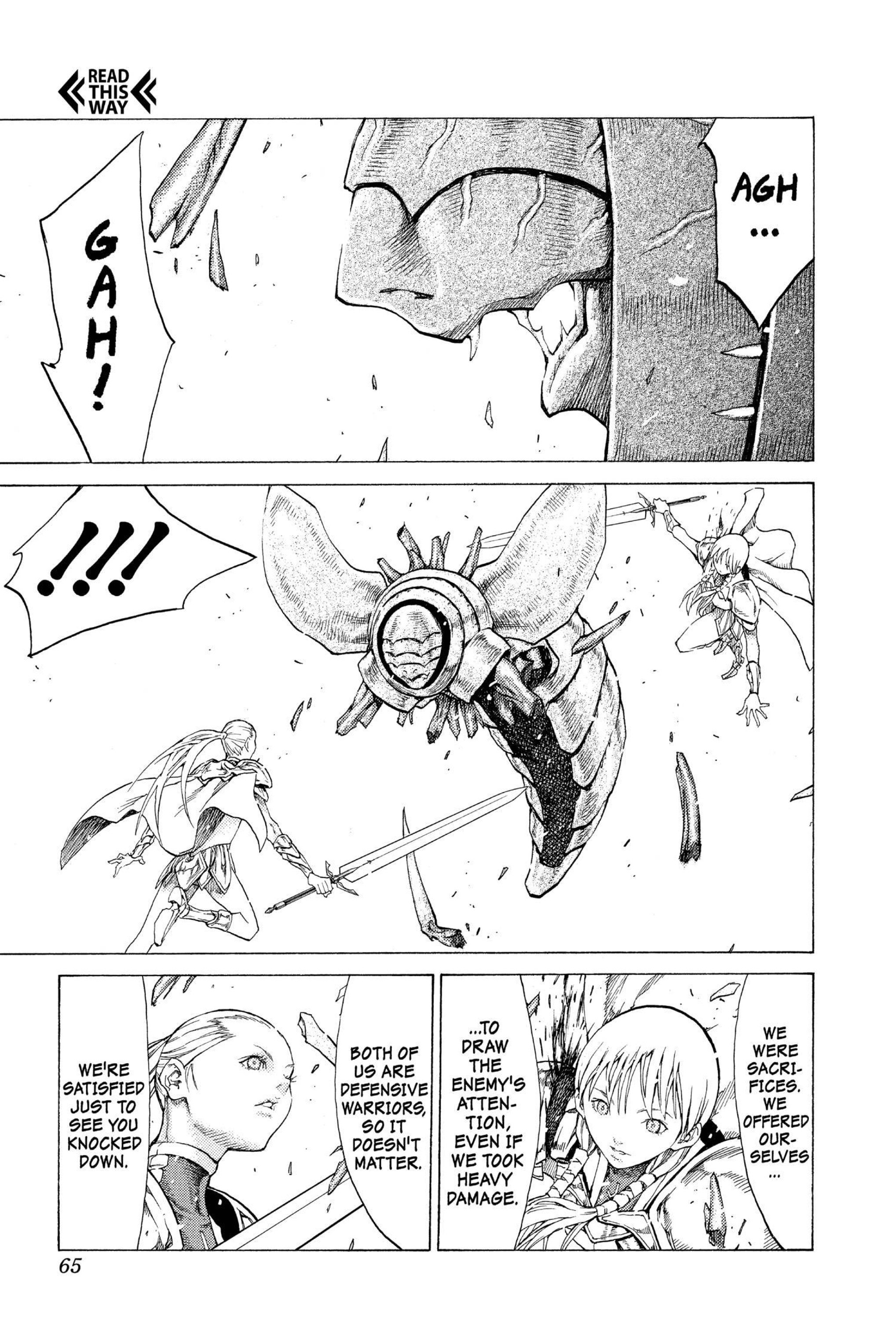 Read online Claymore comic -  Issue #10 - 61