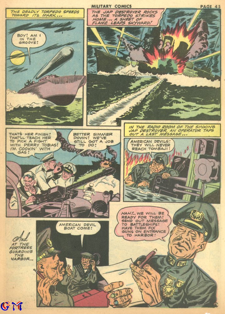 Read online Military Comics comic -  Issue #17 - 47