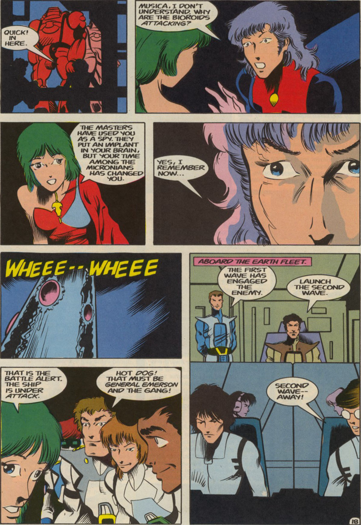 Read online Robotech Masters comic -  Issue #19 - 24