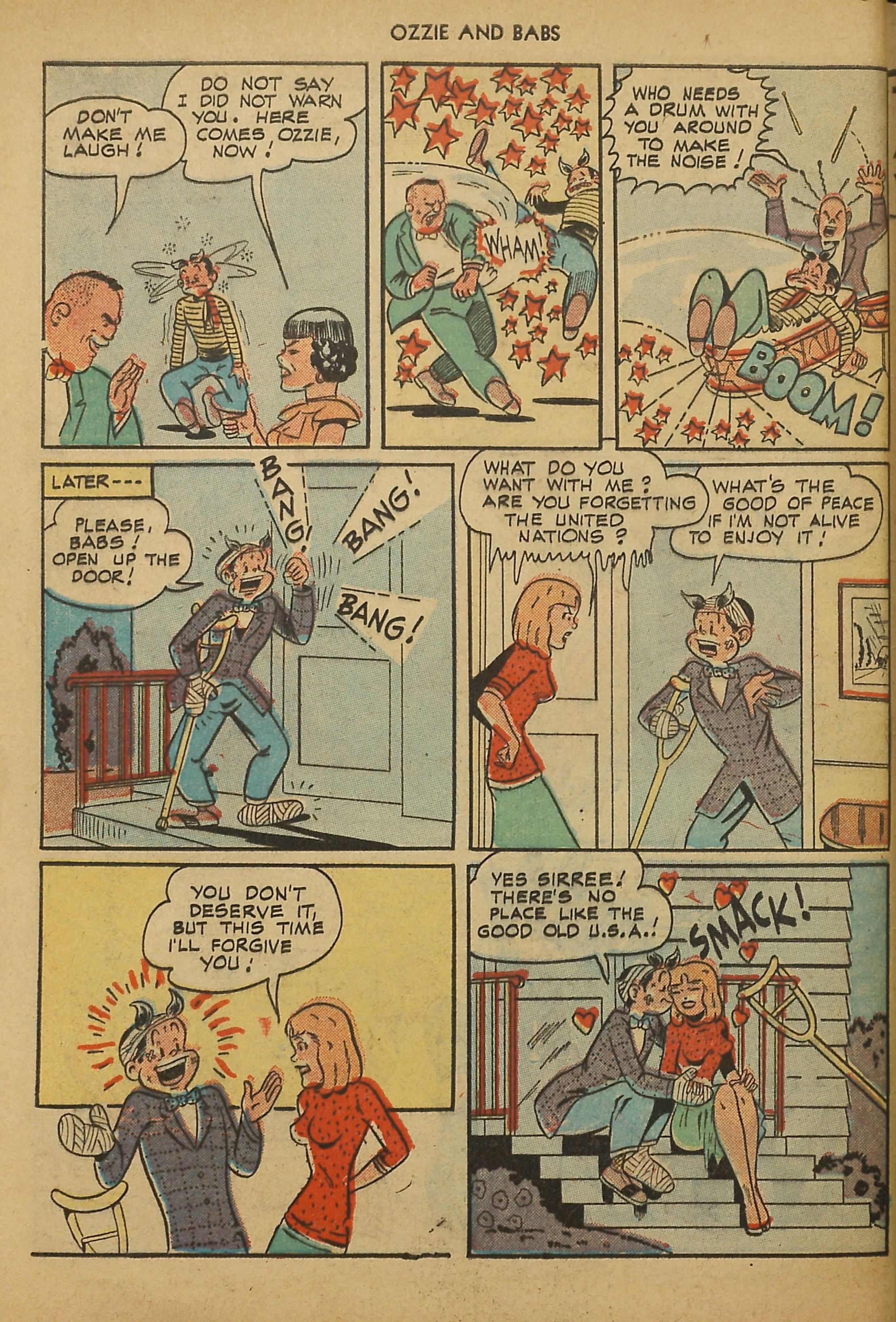 Read online Ozzie And Babs comic -  Issue #6 - 49