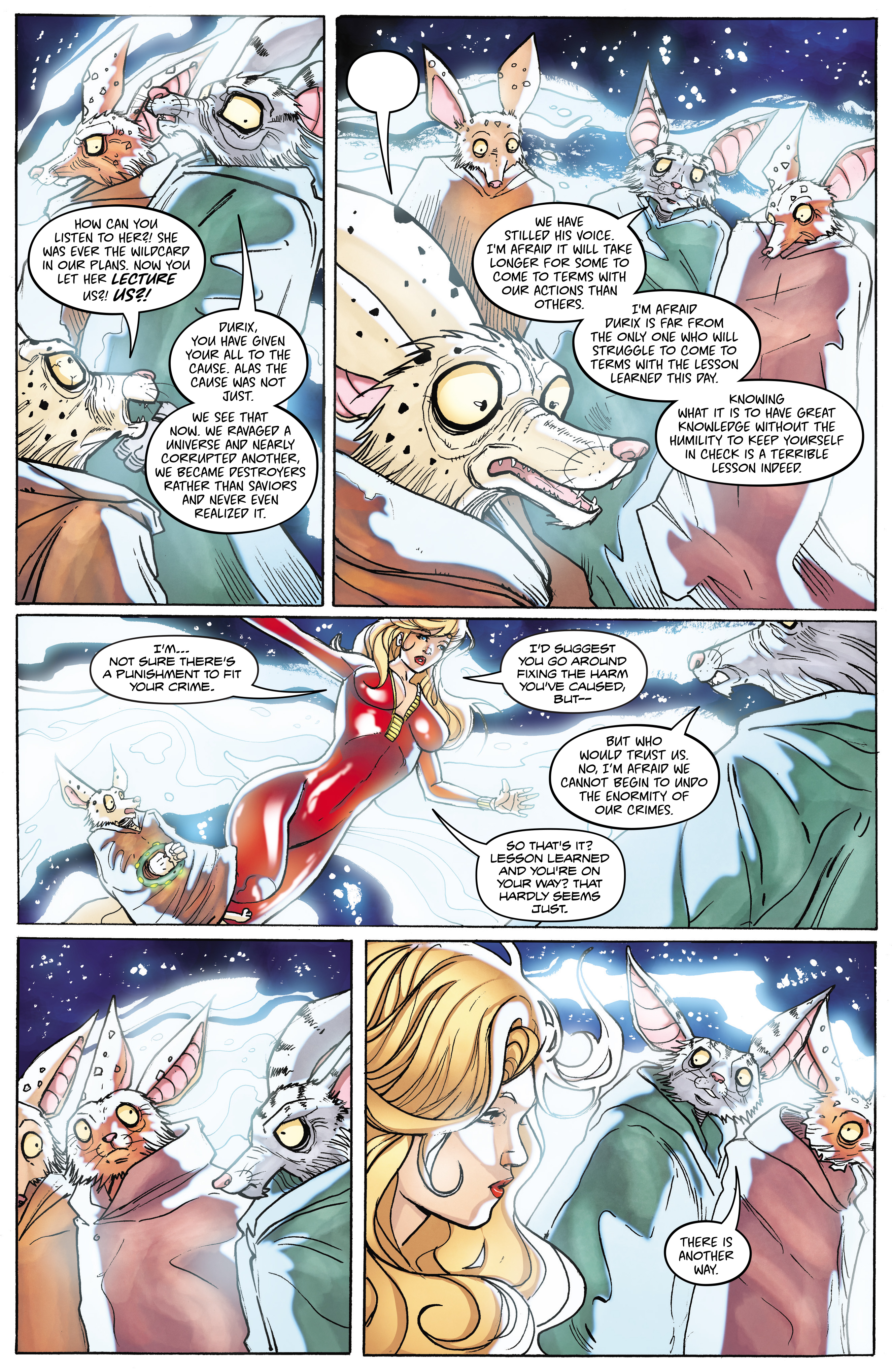 Read online Barbarella: The Center Cannot Hold comic -  Issue #5 - 18