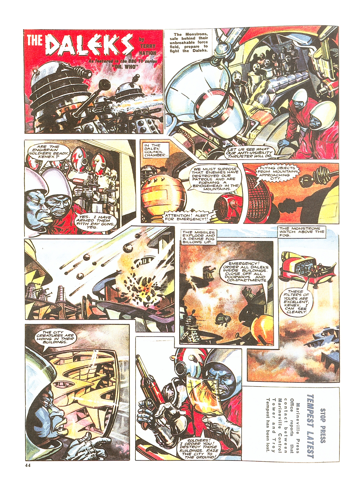 Read online Dalek Chronicles comic -  Issue # TPB - 44