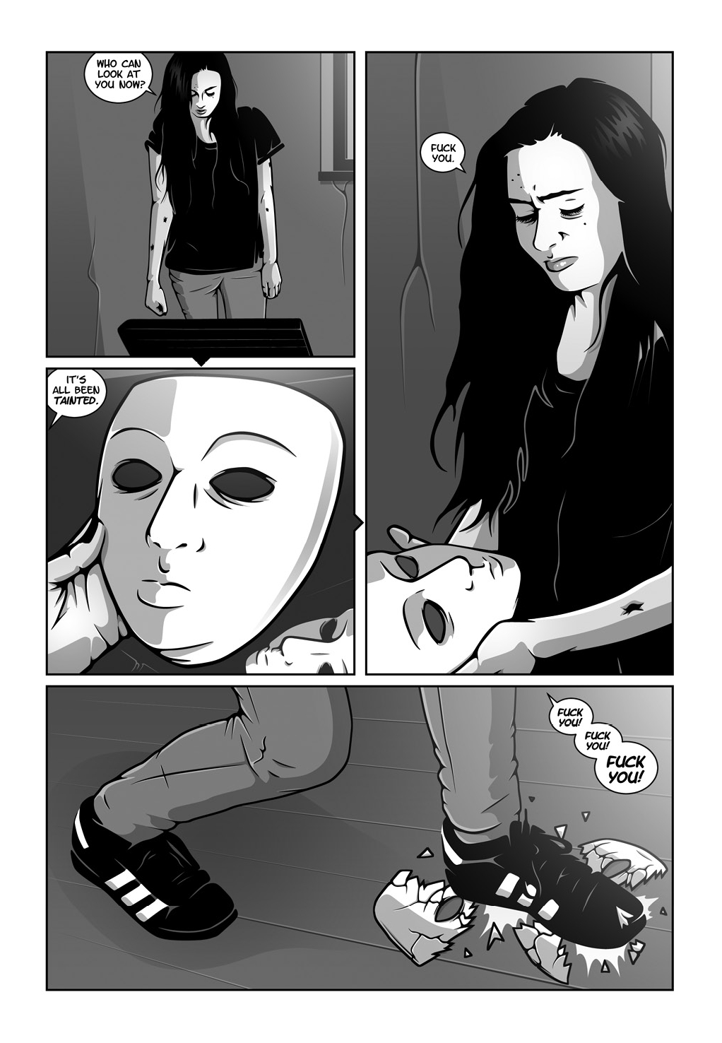 Read online Hollow Girl comic -  Issue #9 - 47