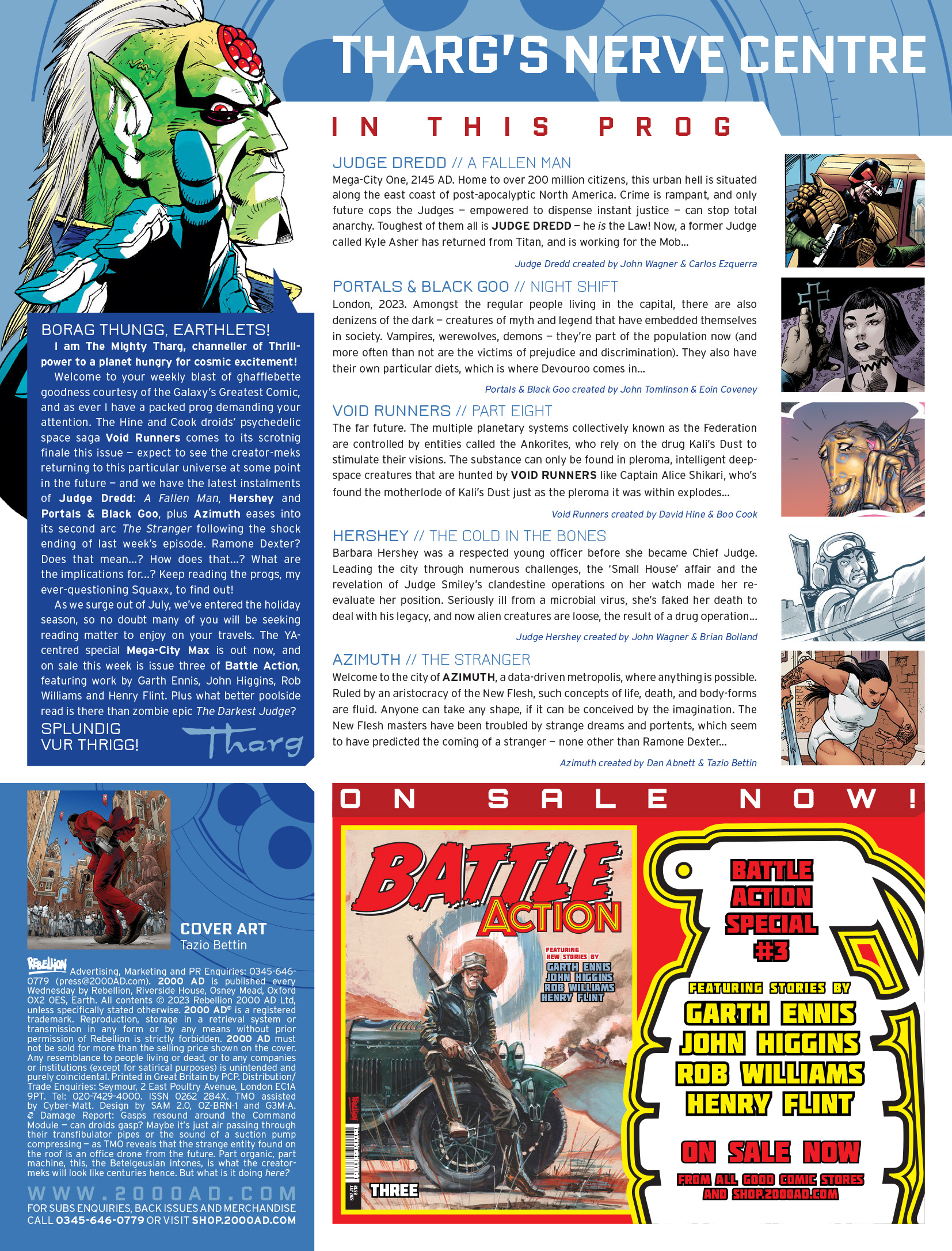 Read online 2000 AD comic -  Issue #2342 - 2